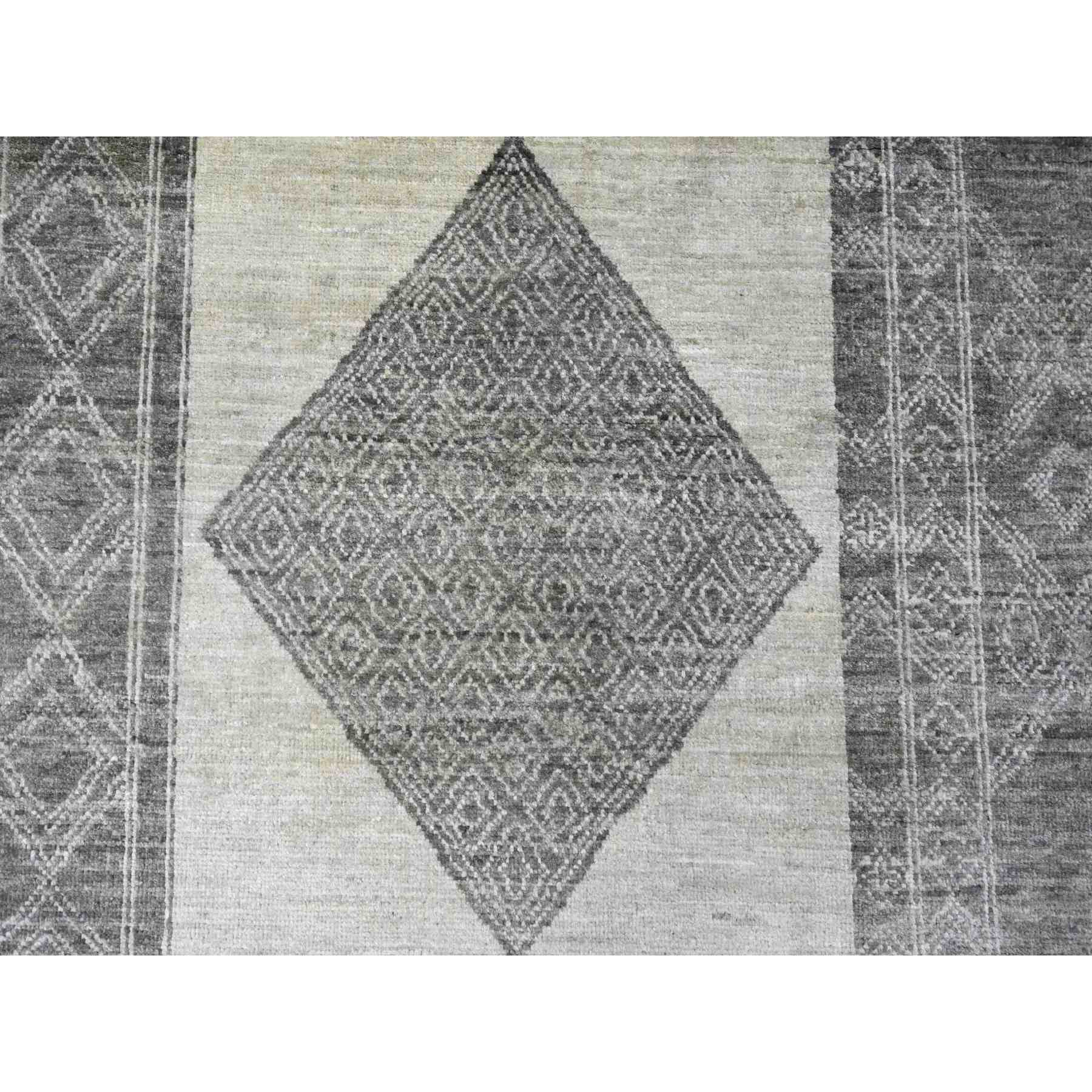 Tribal-Geometric-Hand-Knotted-Rug-113475