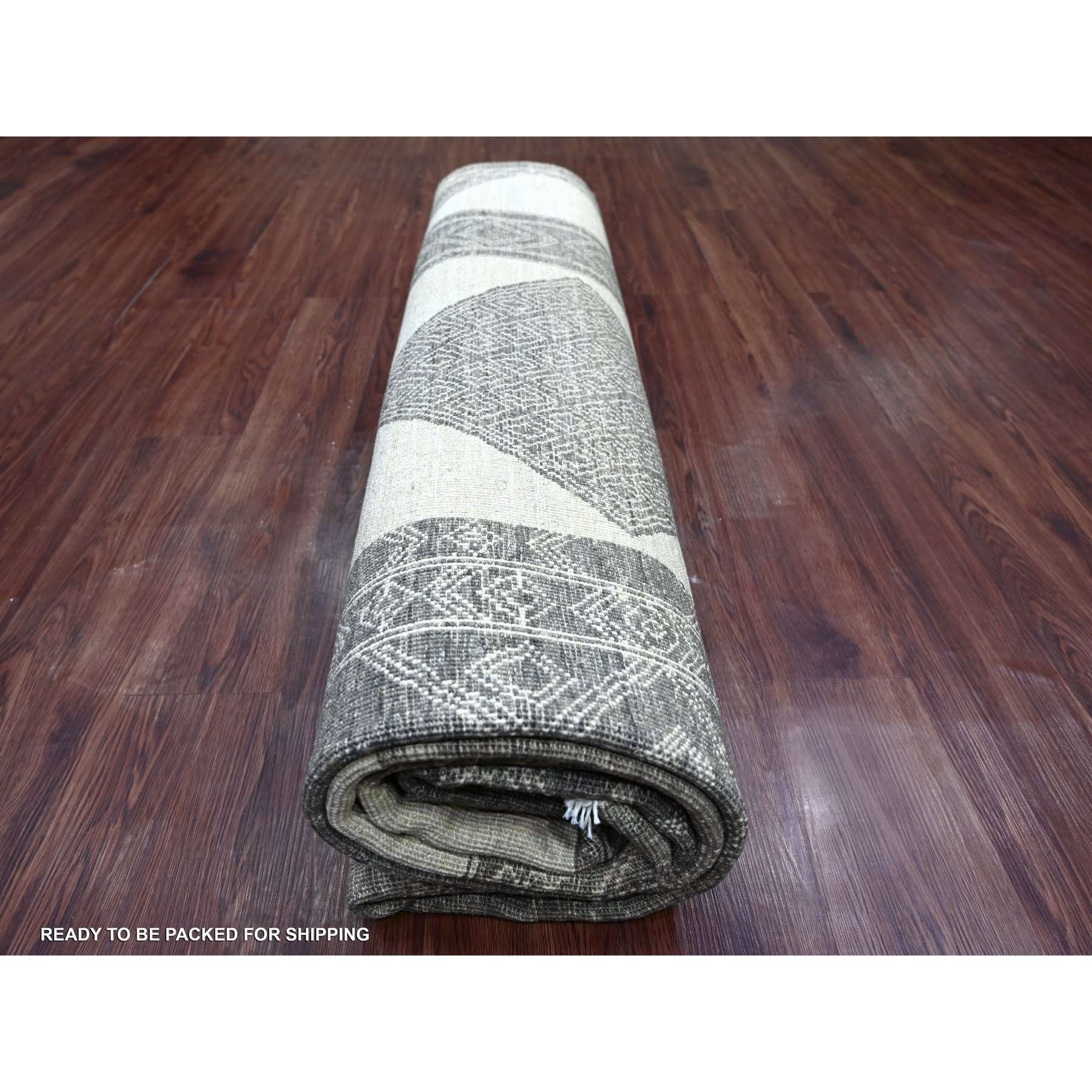 Tribal-Geometric-Hand-Knotted-Rug-113475
