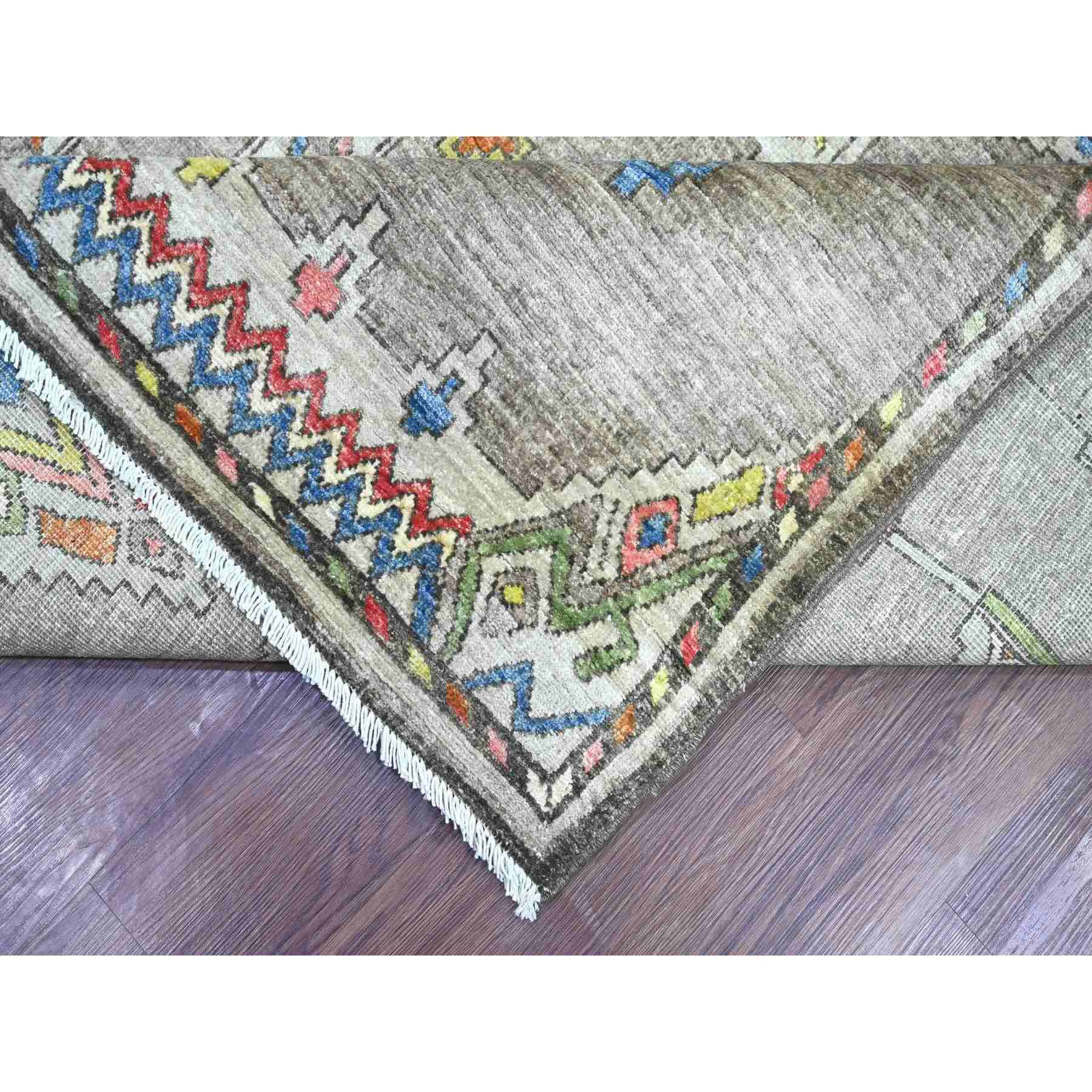 Tribal-Geometric-Hand-Knotted-Rug-113480