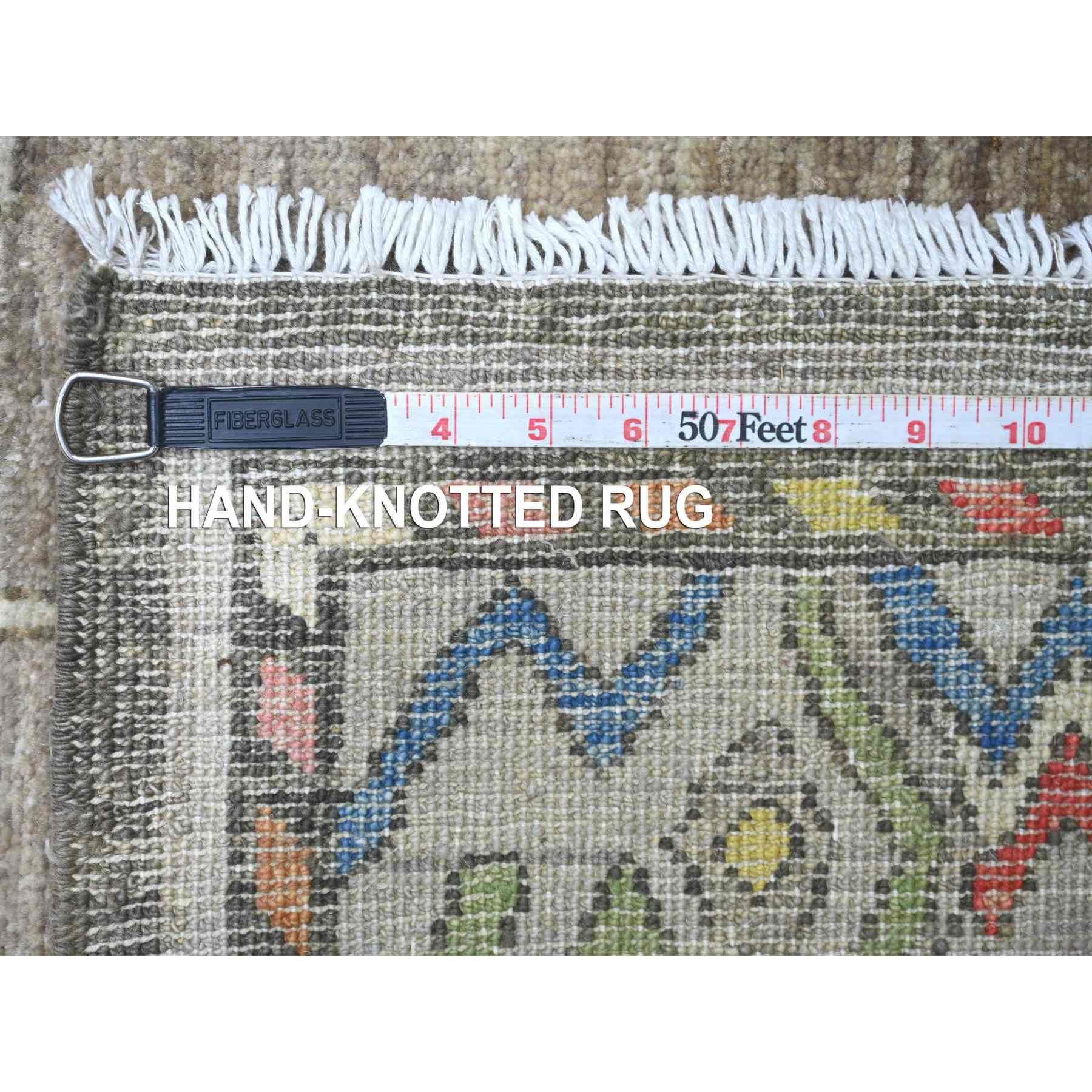 Tribal-Geometric-Hand-Knotted-Rug-113480
