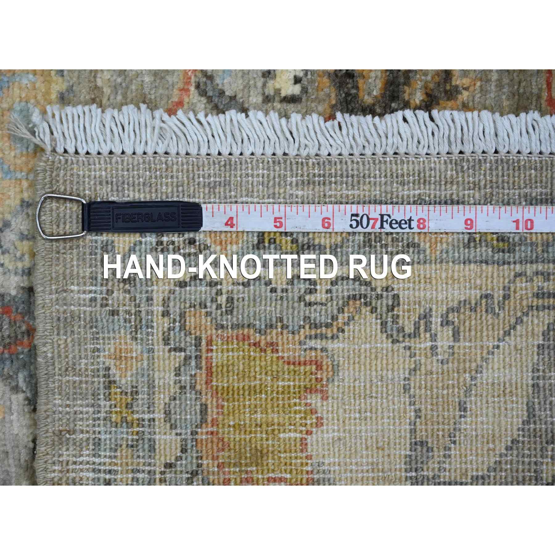 Tribal-Geometric-Hand-Knotted-Rug-113715