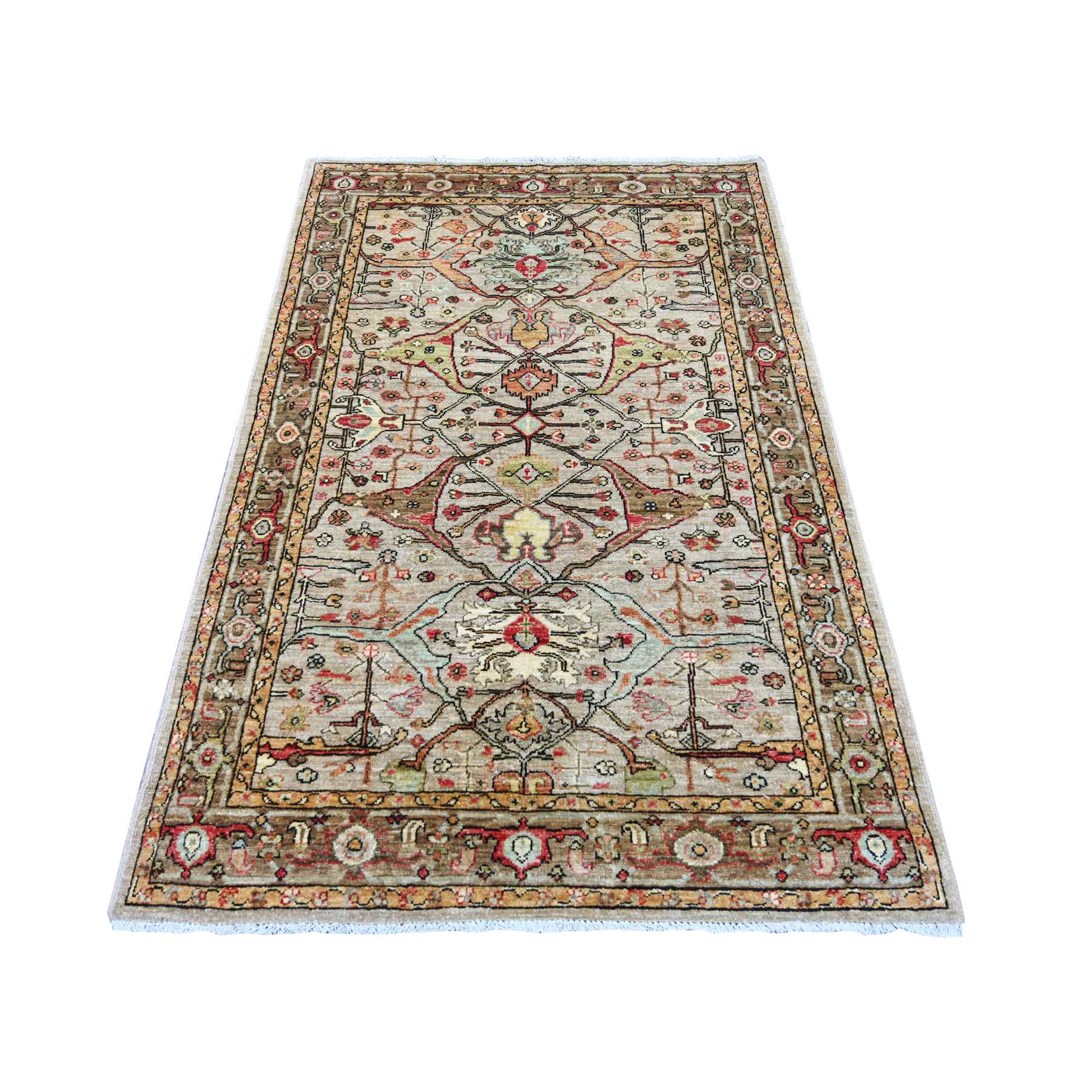 Tribal-Geometric-Hand-Knotted-Rug-113720