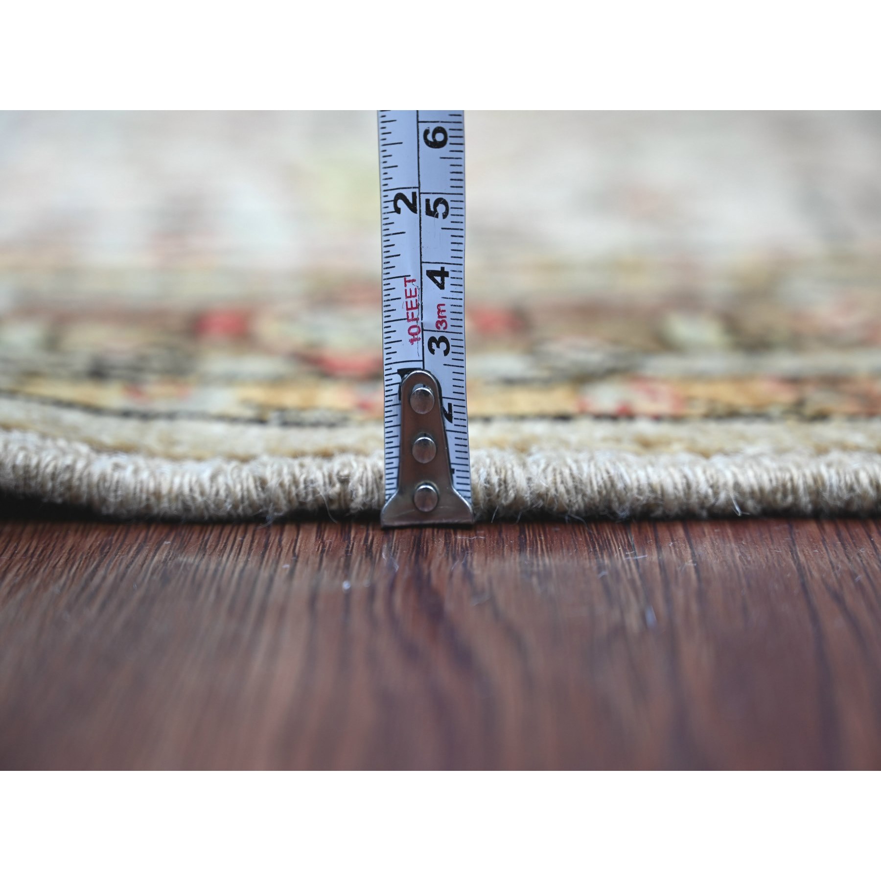 Tribal-Geometric-Hand-Knotted-Rug-113720
