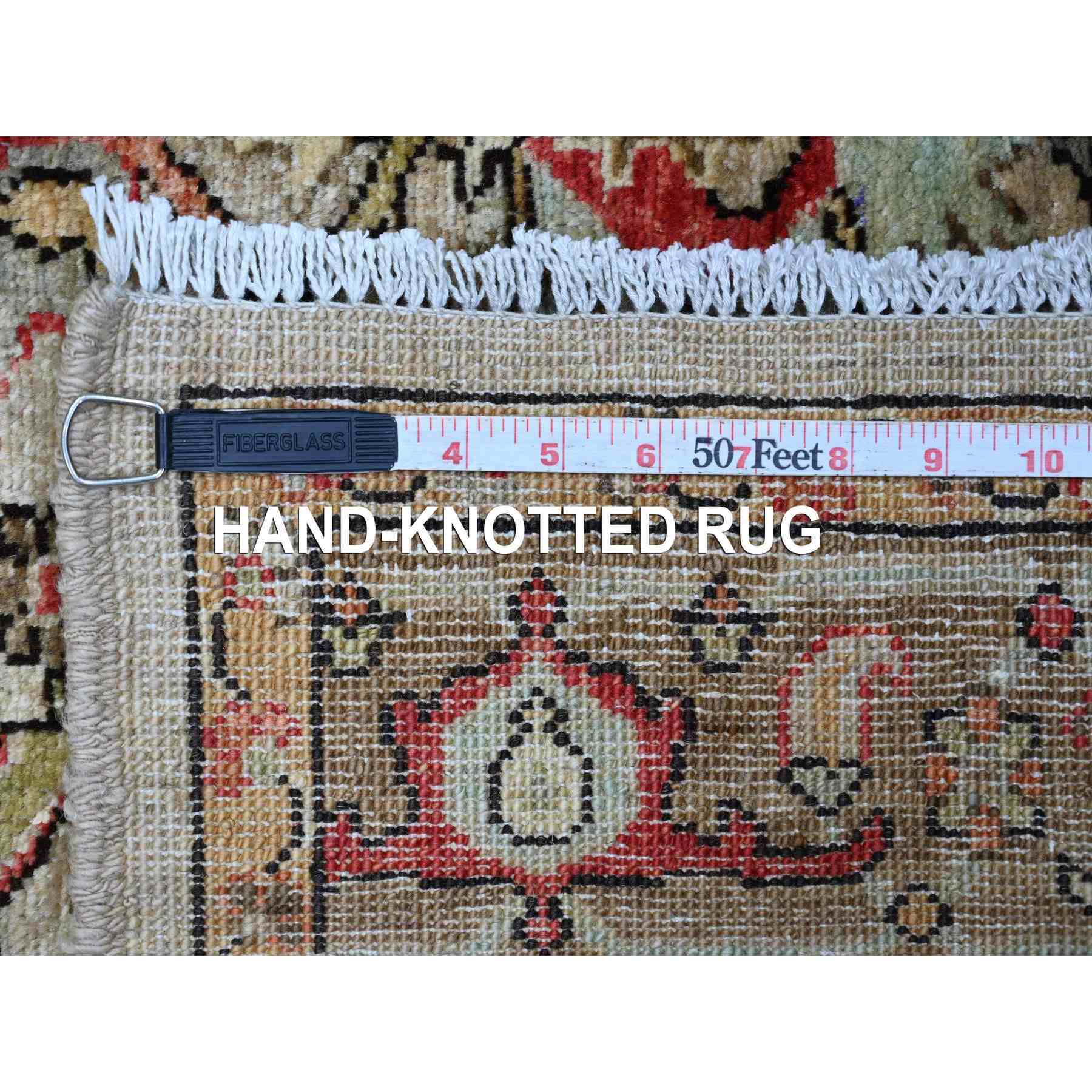 Tribal-Geometric-Hand-Knotted-Rug-113720
