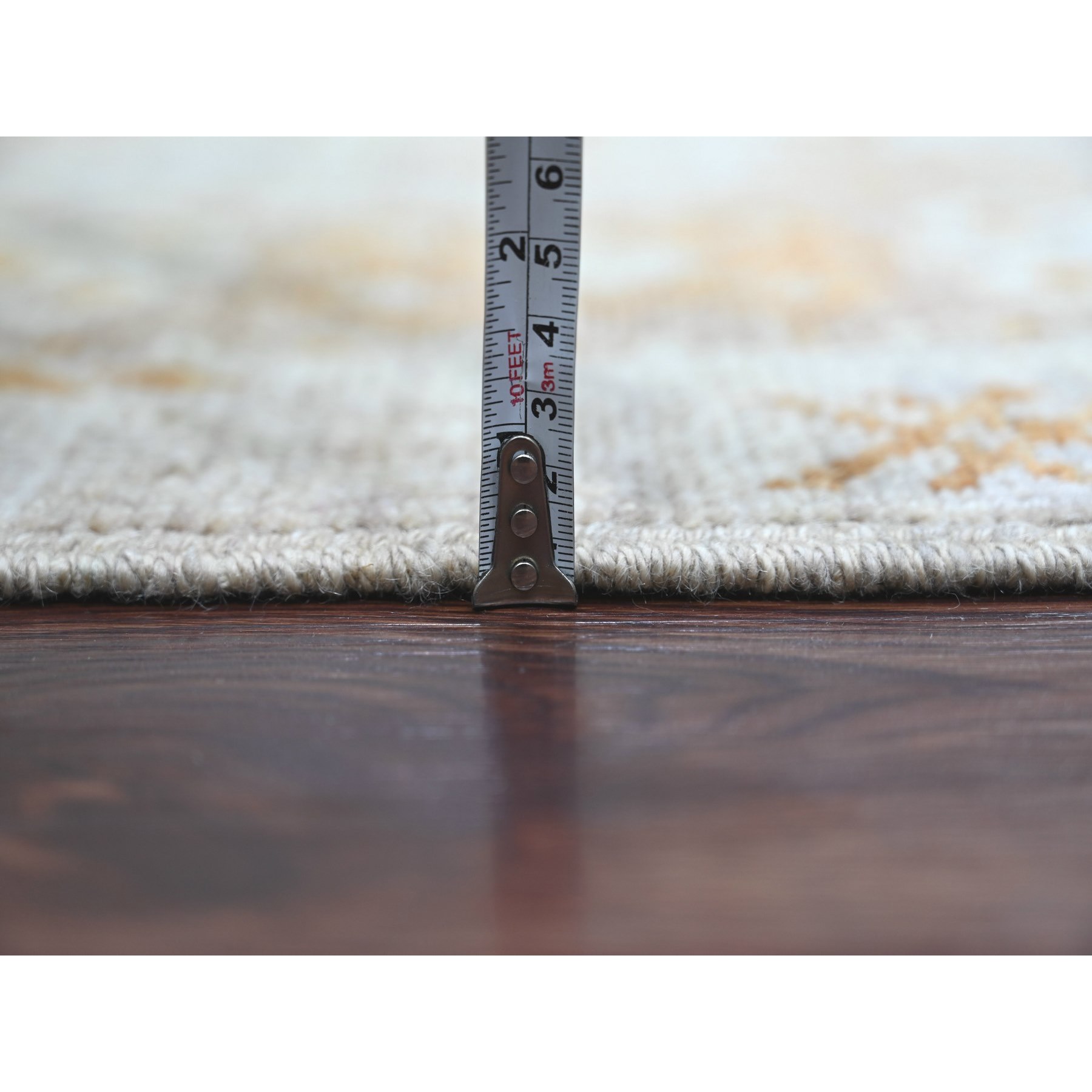 Tribal-Geometric-Hand-Knotted-Rug-113730