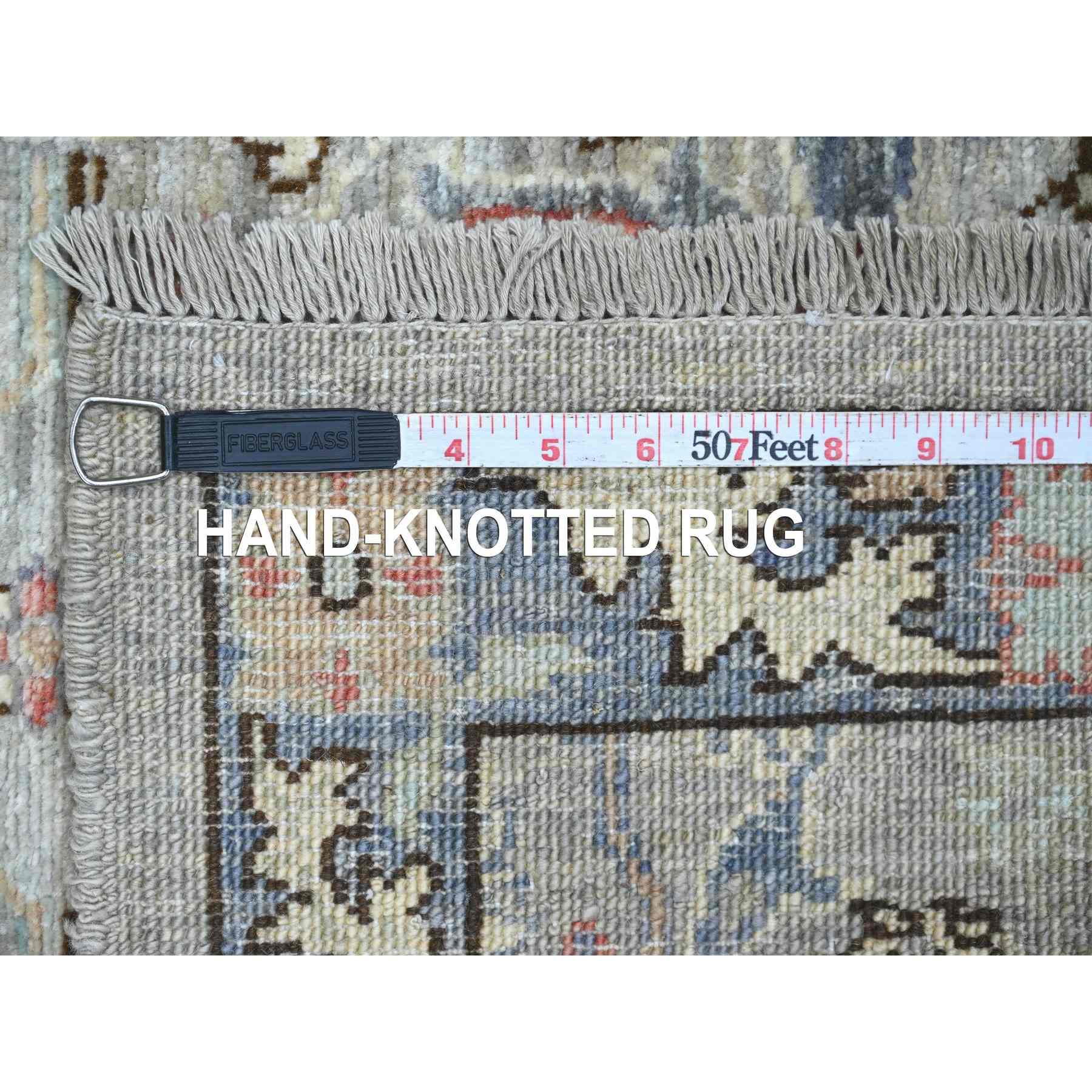 Tribal-Geometric-Hand-Knotted-Rug-113800