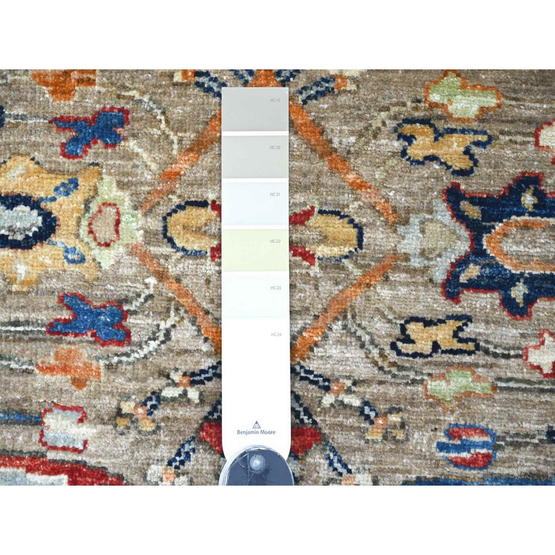 Tribal-Geometric-Hand-Knotted-Rug-113835