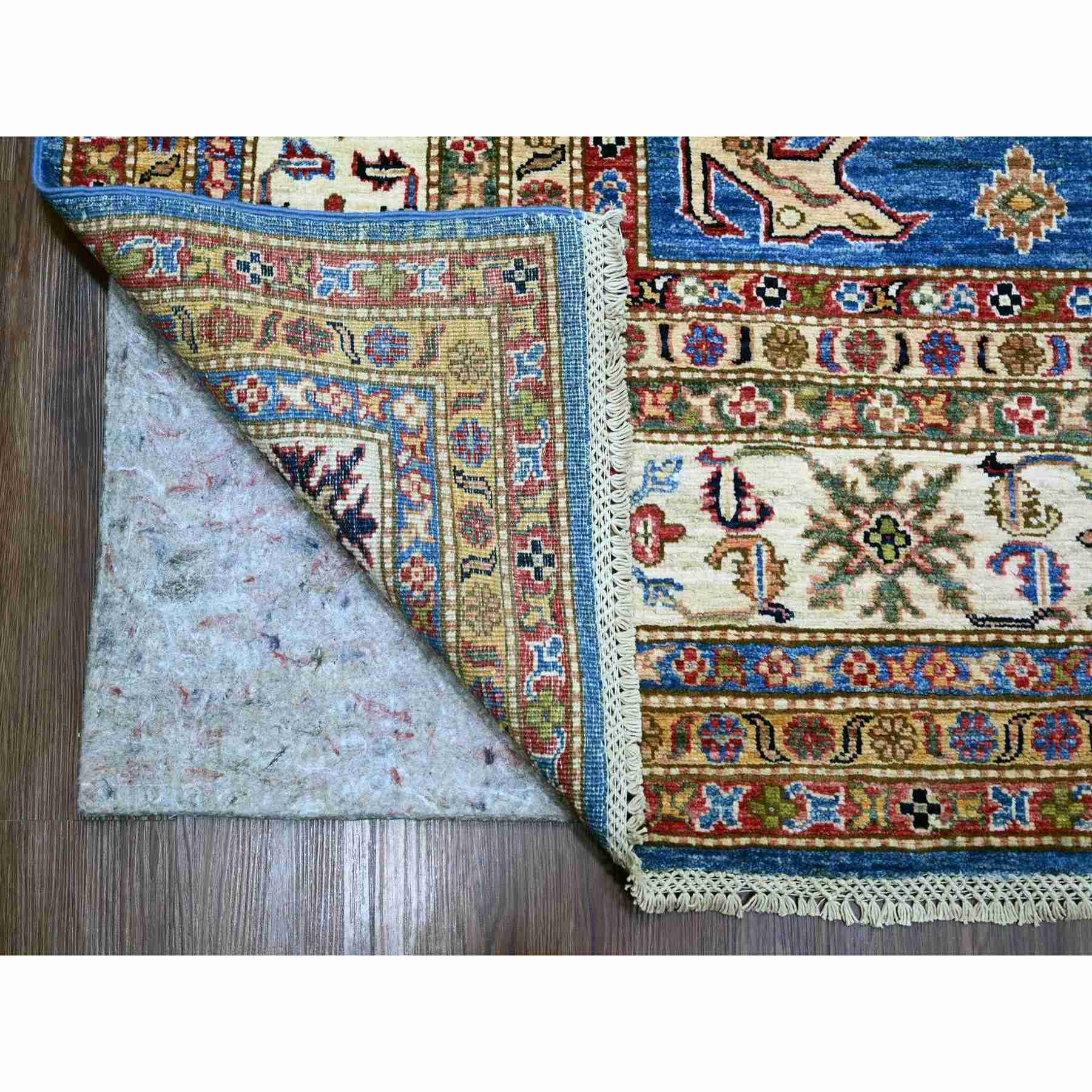 Tribal-Geometric-Hand-Knotted-Rug-113850