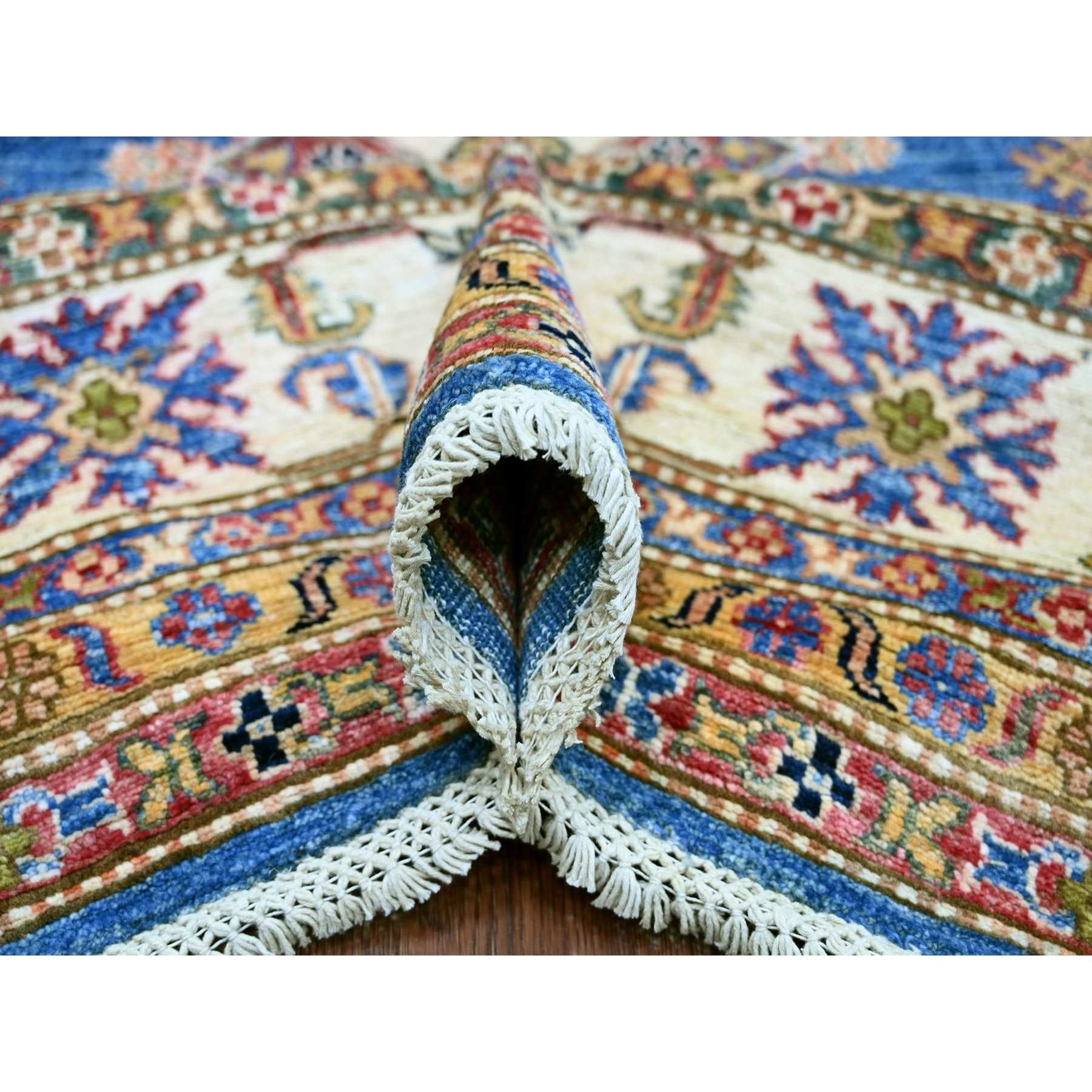 Tribal-Geometric-Hand-Knotted-Rug-113850