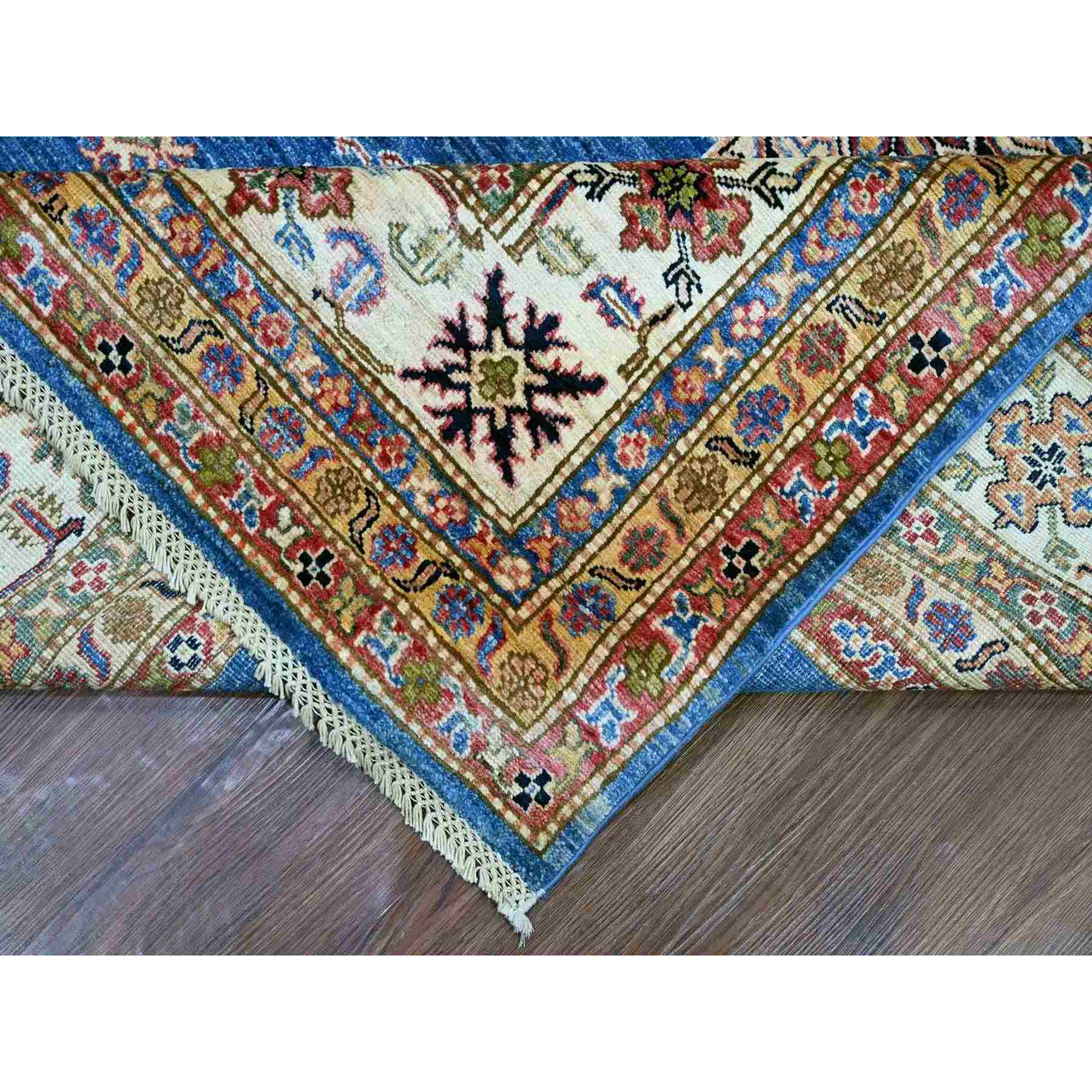 Tribal-Geometric-Hand-Knotted-Rug-113850