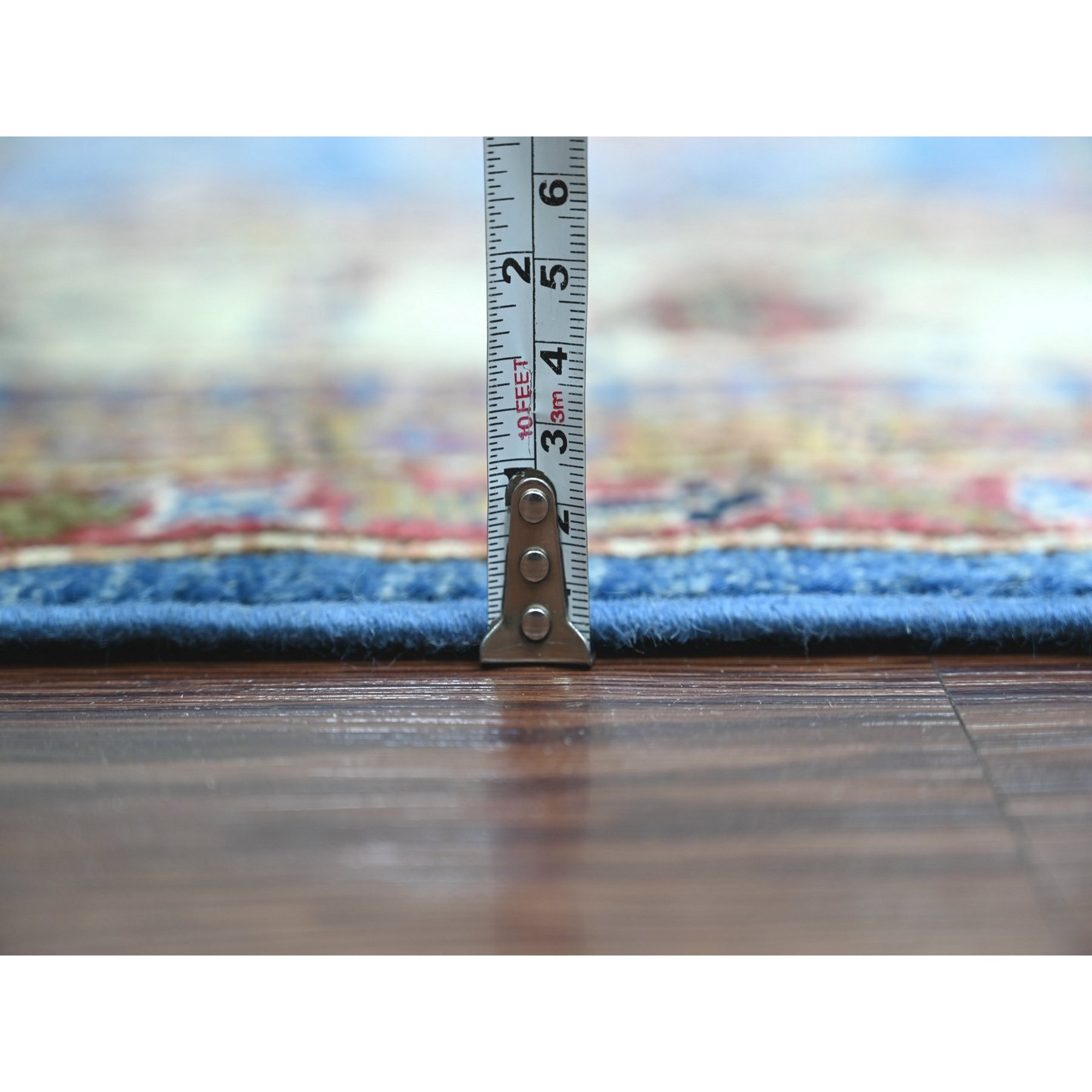 Tribal-Geometric-Hand-Knotted-Rug-113850