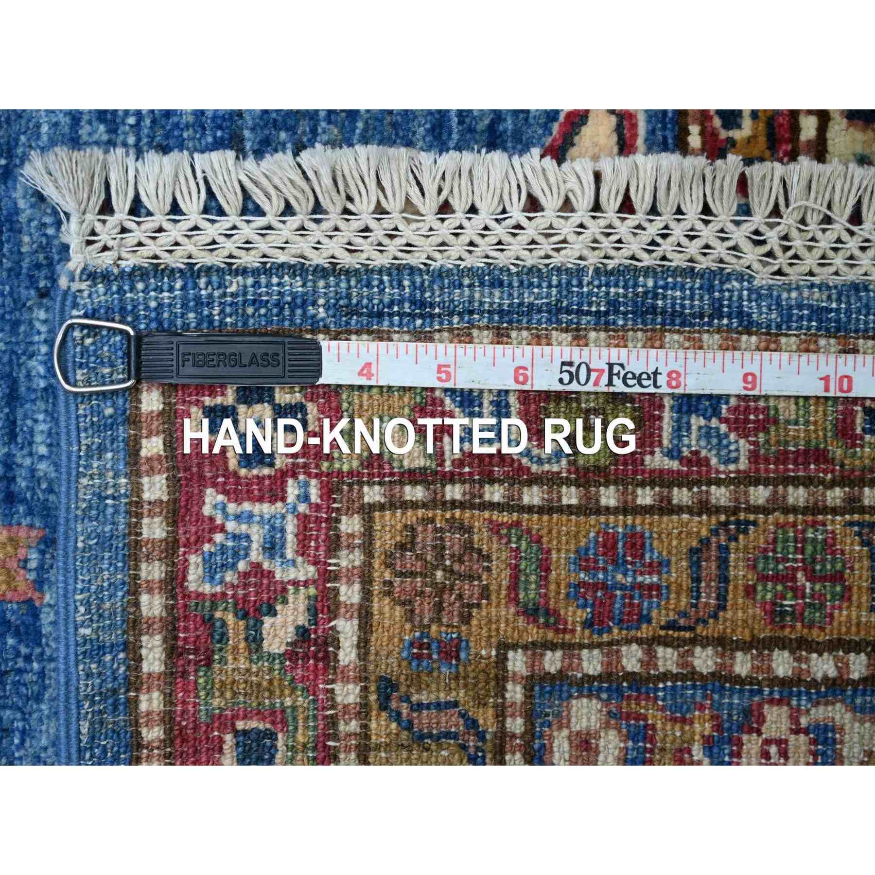 Tribal-Geometric-Hand-Knotted-Rug-113850