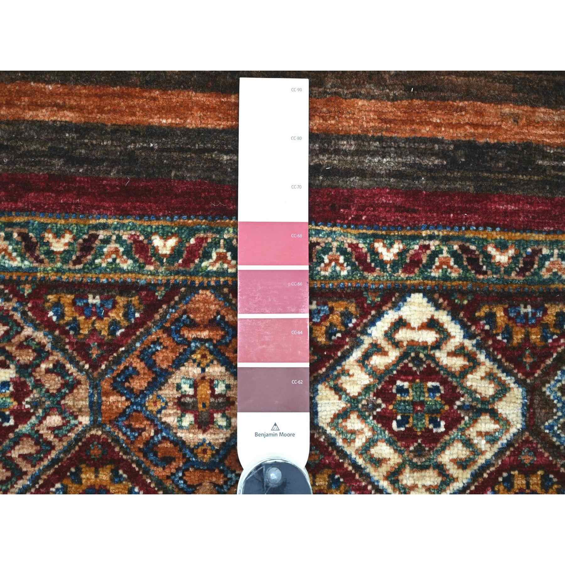 Tribal-Geometric-Hand-Knotted-Rug-113860