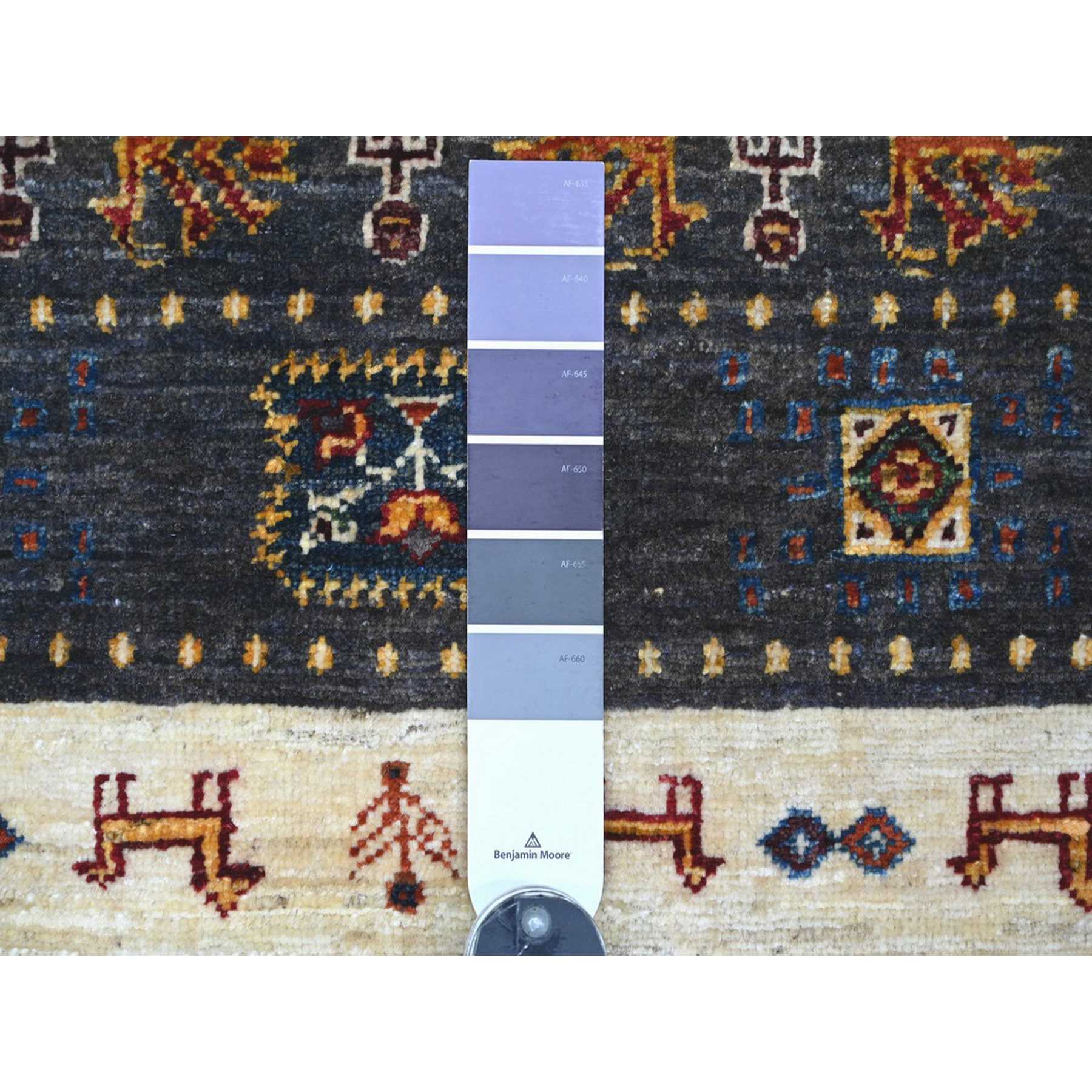 Tribal-Geometric-Hand-Knotted-Rug-113875