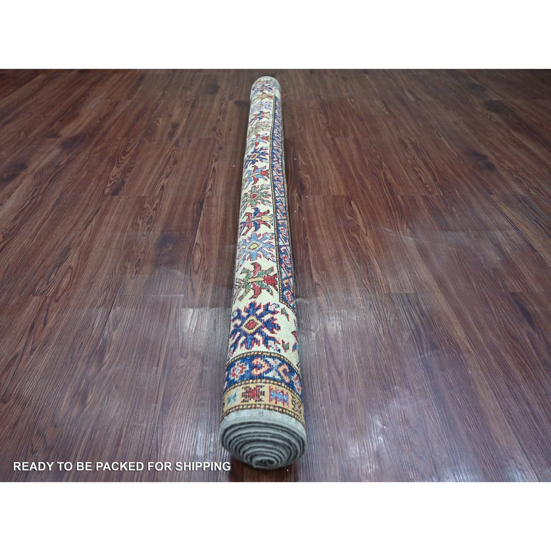 Tribal-Geometric-Hand-Knotted-Rug-113885