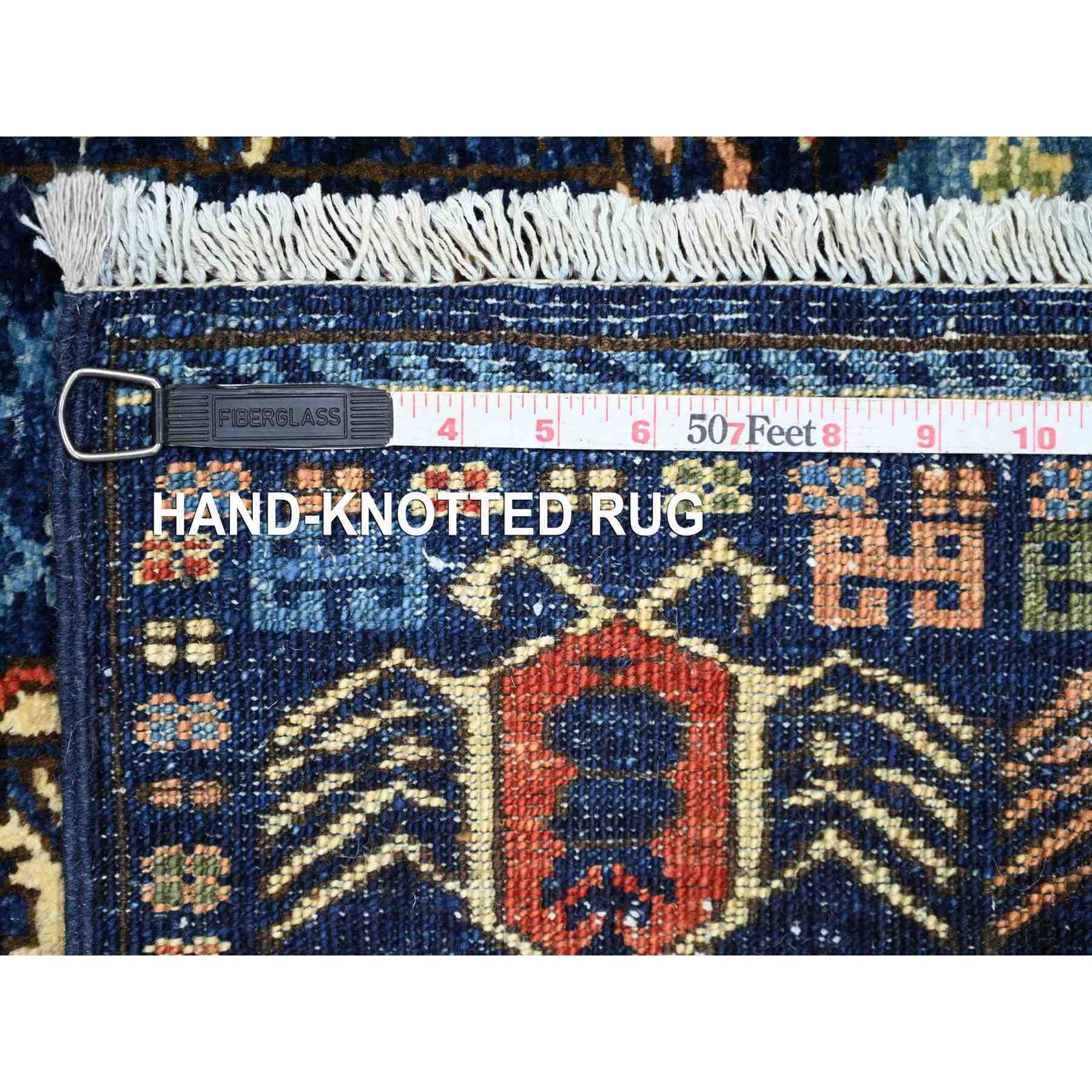 Tribal-Geometric-Hand-Knotted-Rug-113935
