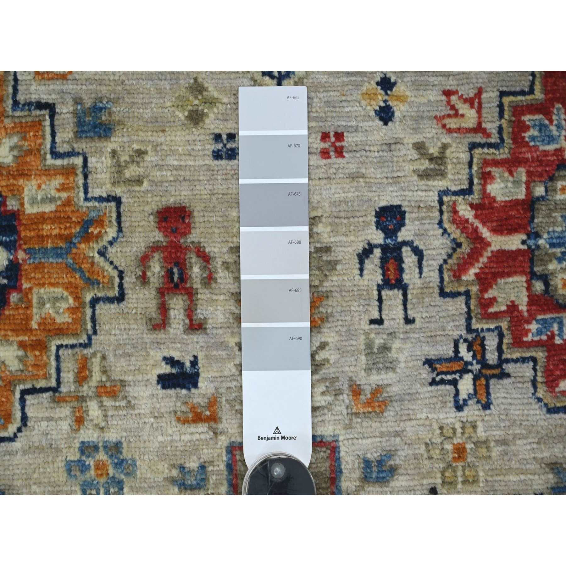 Tribal-Geometric-Hand-Knotted-Rug-113940