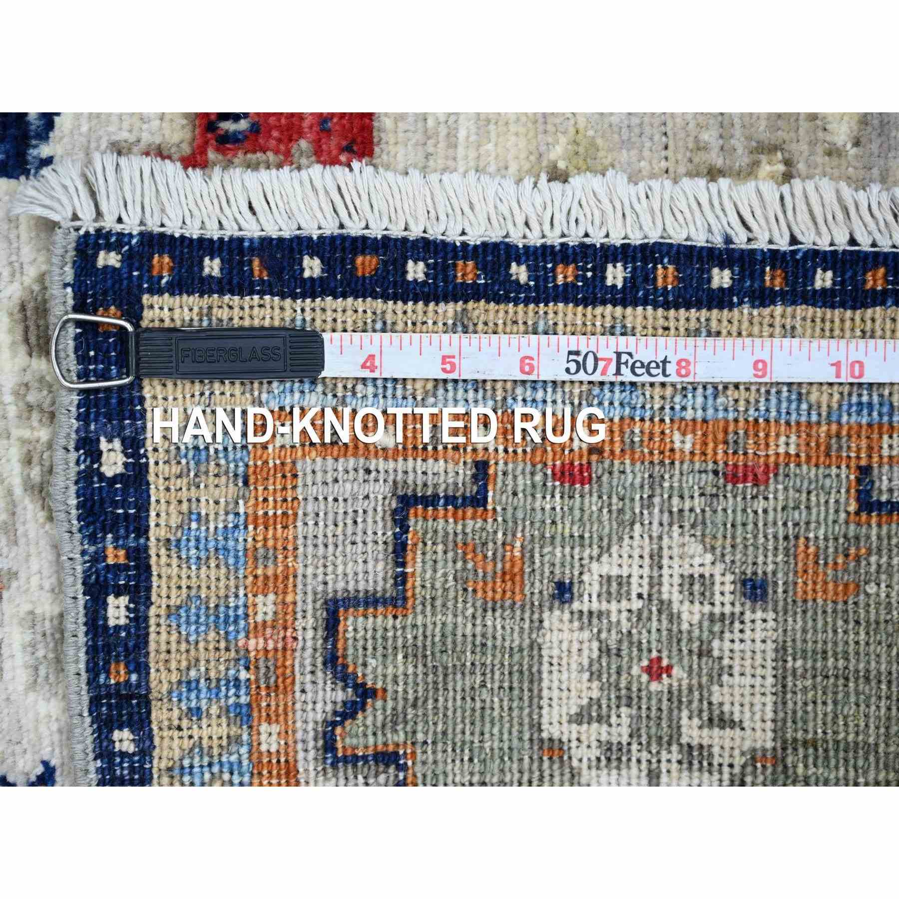 Tribal-Geometric-Hand-Knotted-Rug-113940