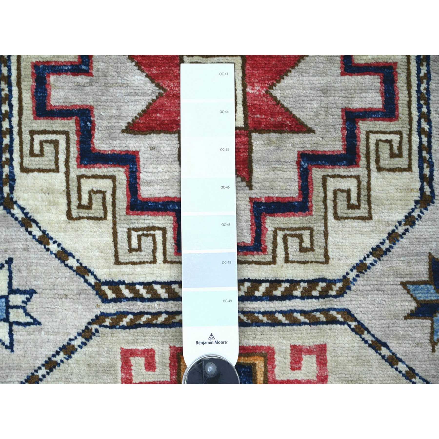 Tribal-Geometric-Hand-Knotted-Rug-113945
