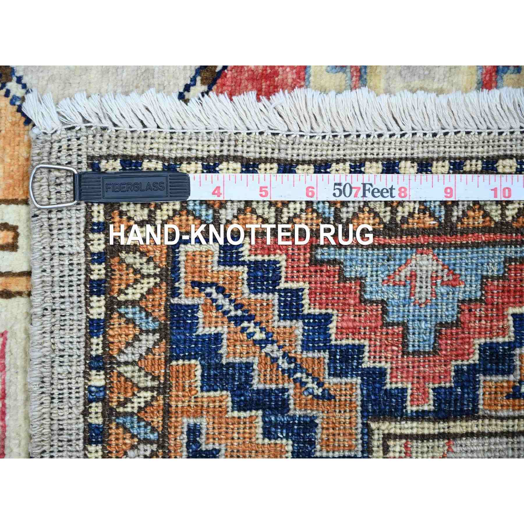Tribal-Geometric-Hand-Knotted-Rug-113945
