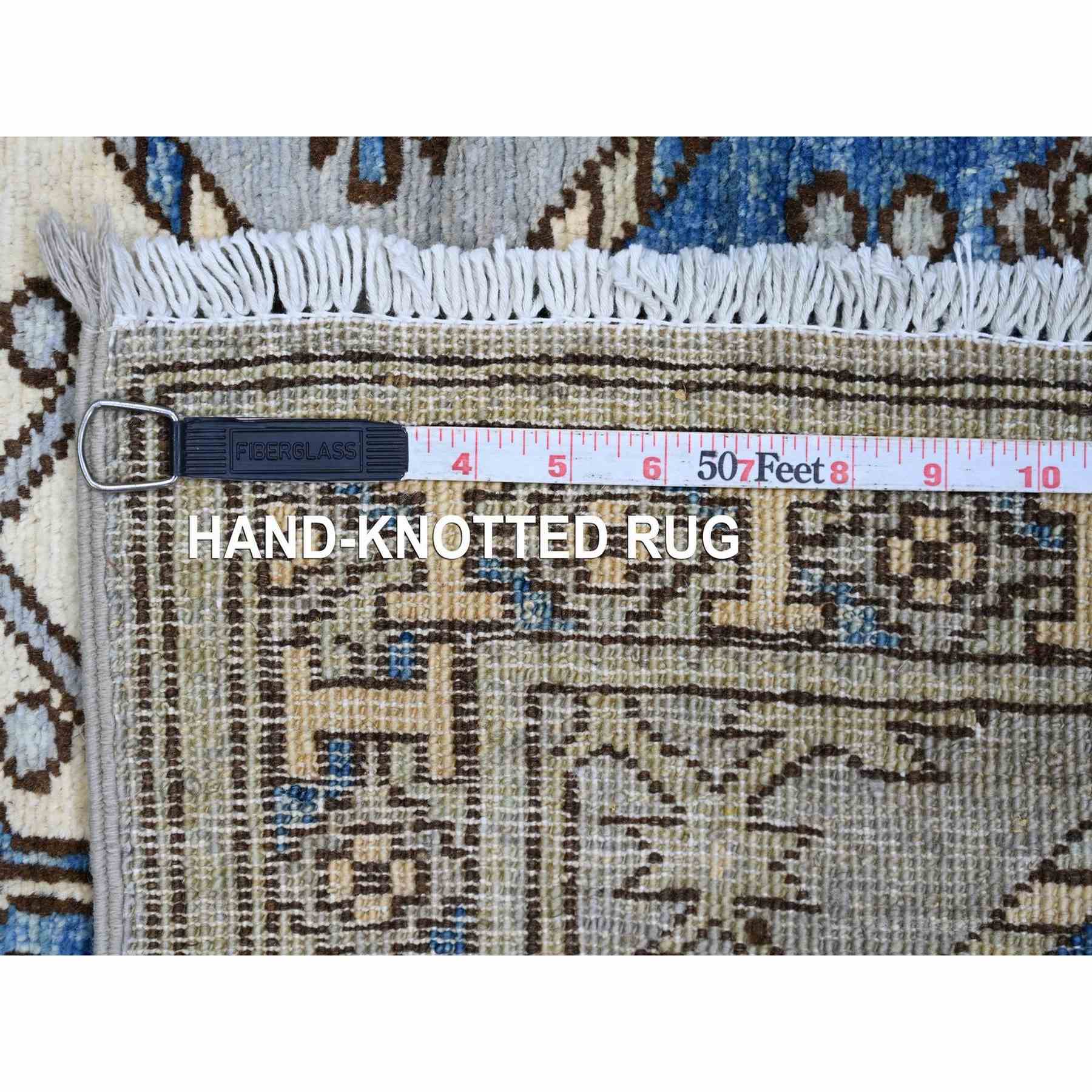 Tribal-Geometric-Hand-Knotted-Rug-113950