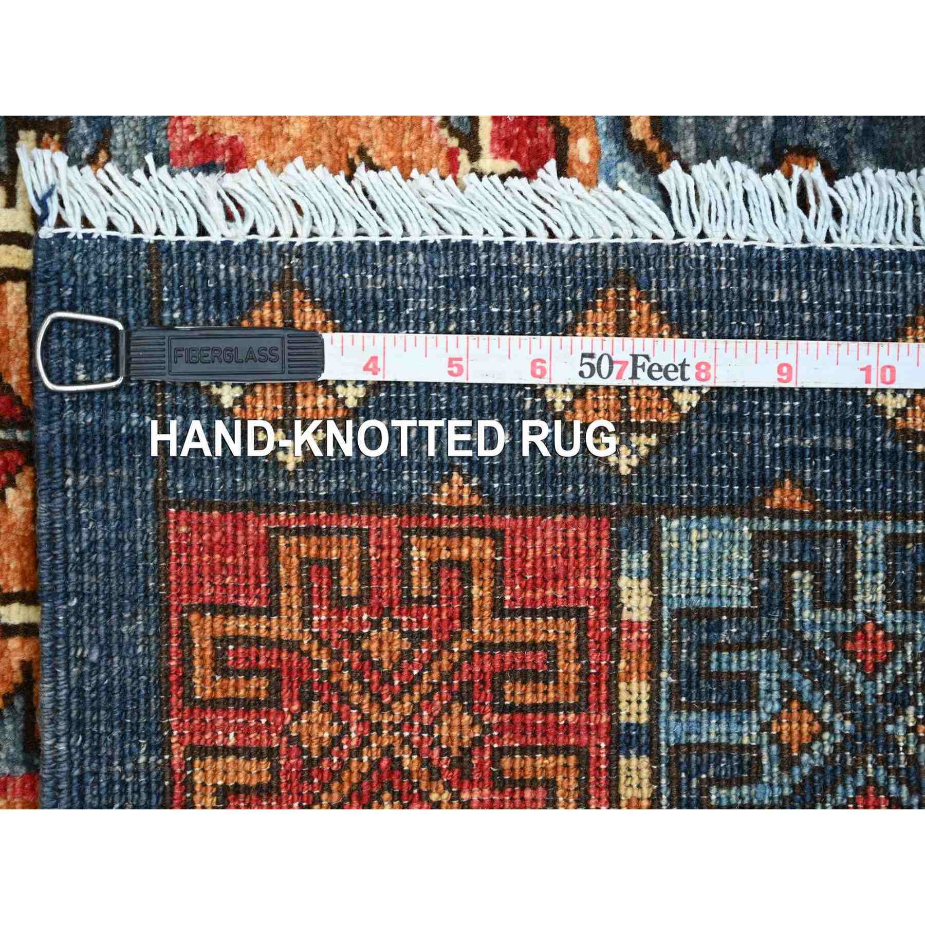 Tribal-Geometric-Hand-Knotted-Rug-113955