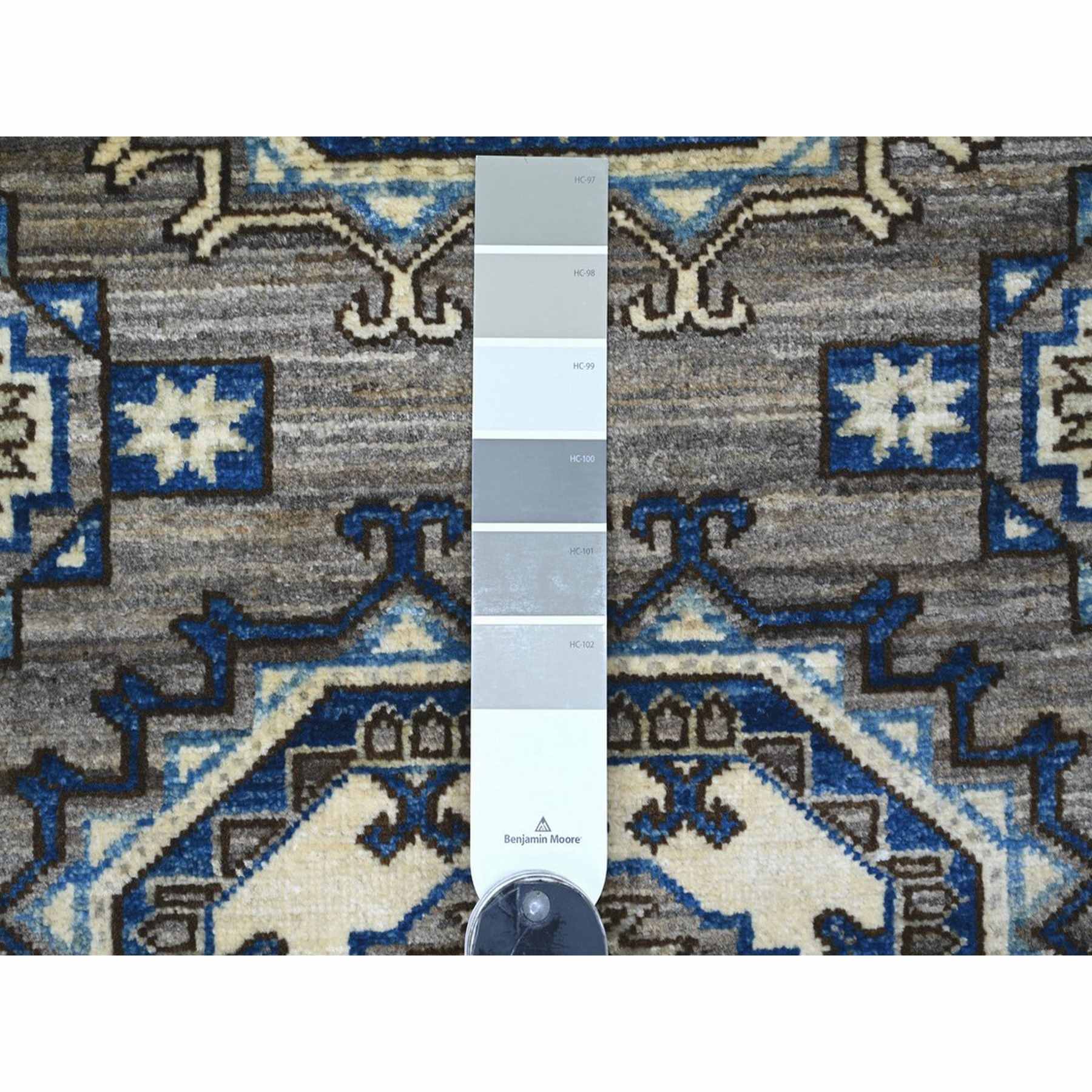 Tribal-Geometric-Hand-Knotted-Rug-113970