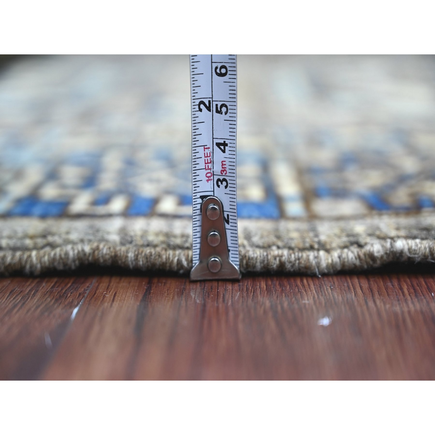 Tribal-Geometric-Hand-Knotted-Rug-113970
