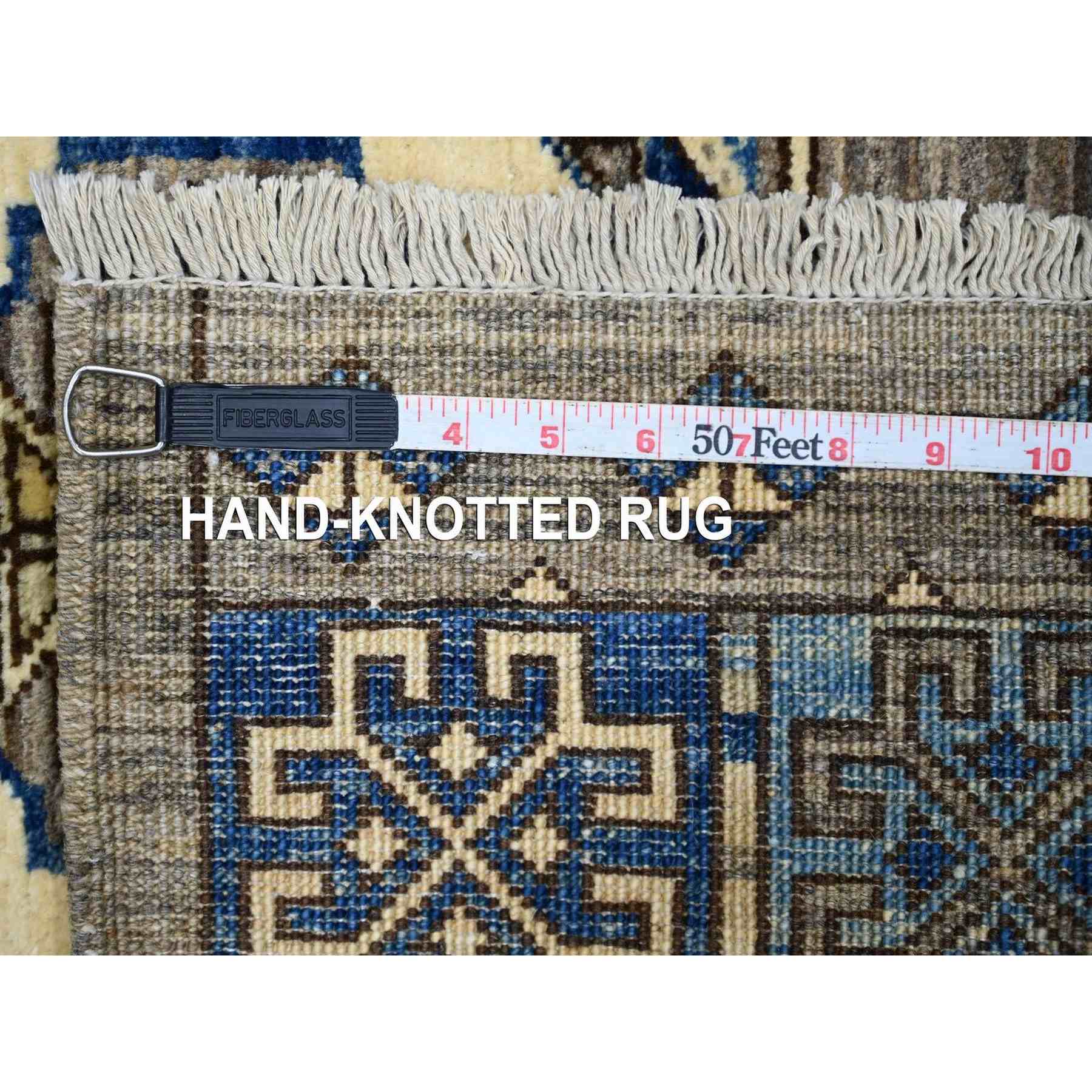 Tribal-Geometric-Hand-Knotted-Rug-113970