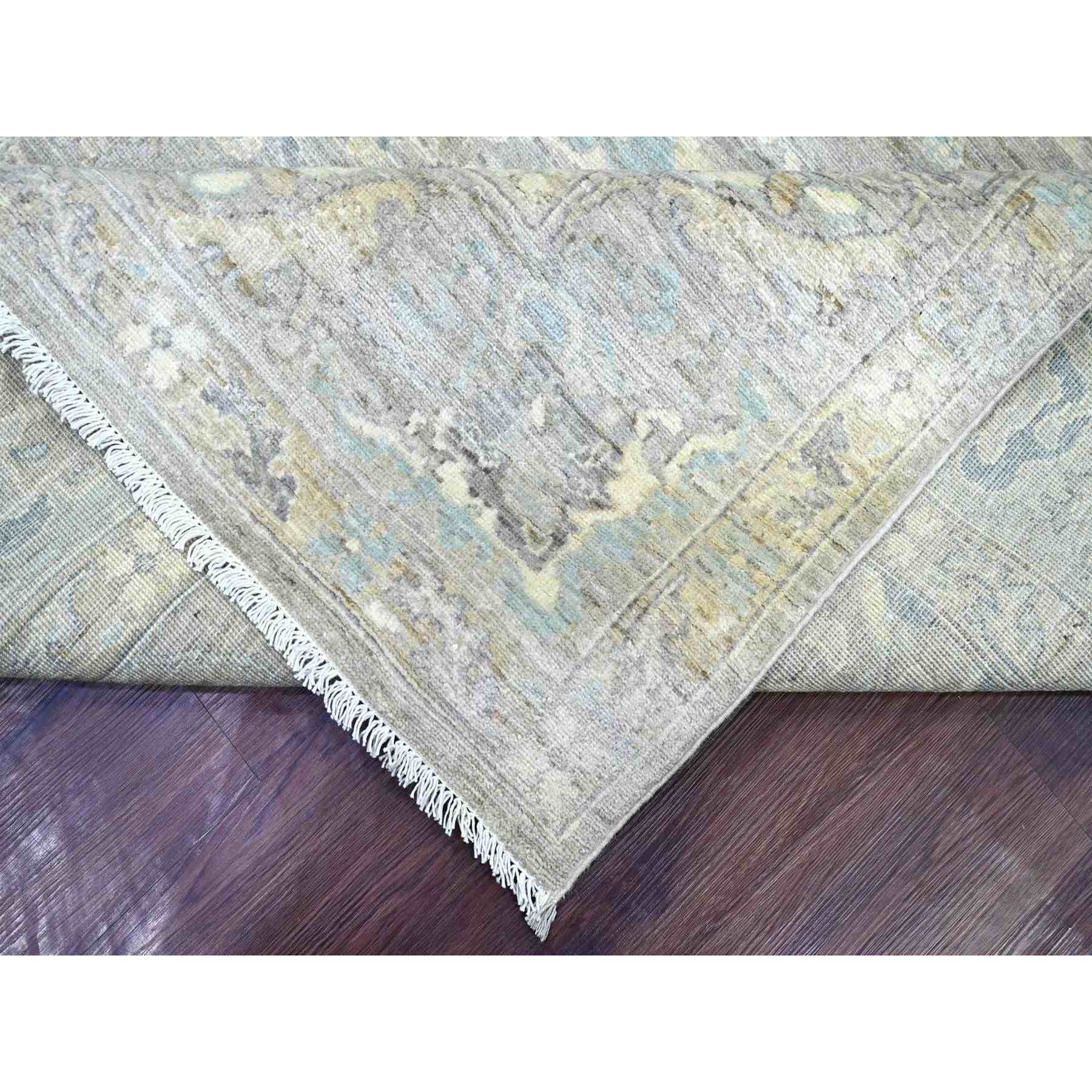 Tribal-Geometric-Hand-Knotted-Rug-114000
