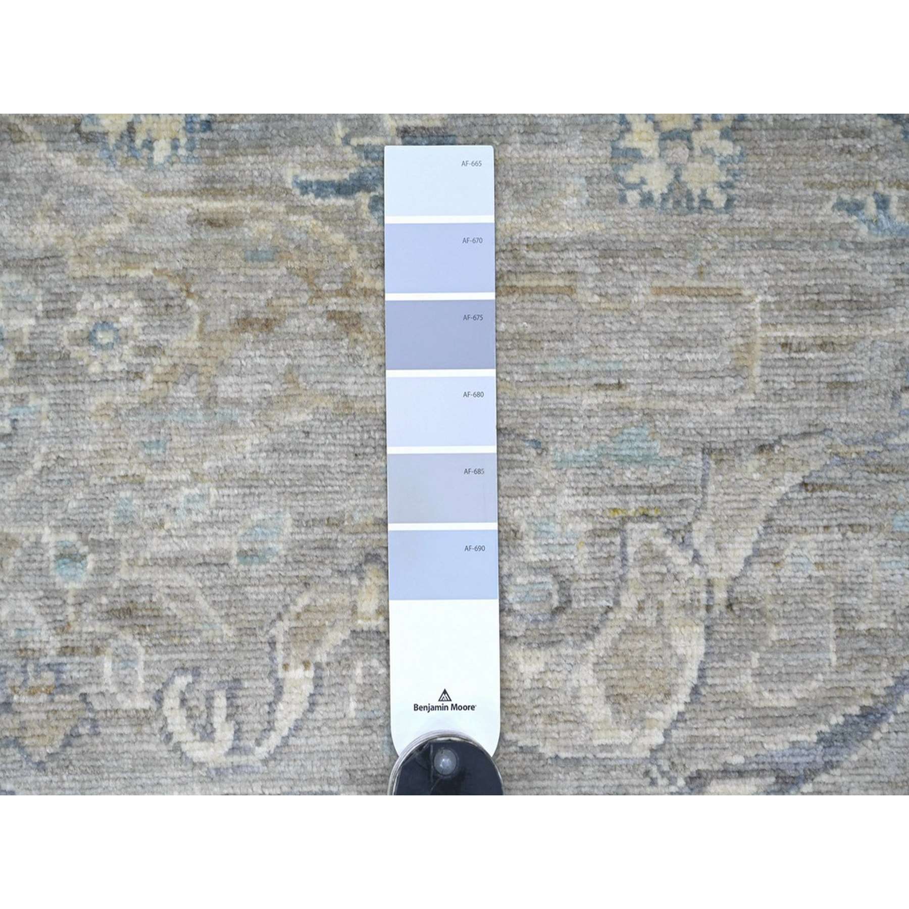 Tribal-Geometric-Hand-Knotted-Rug-114000