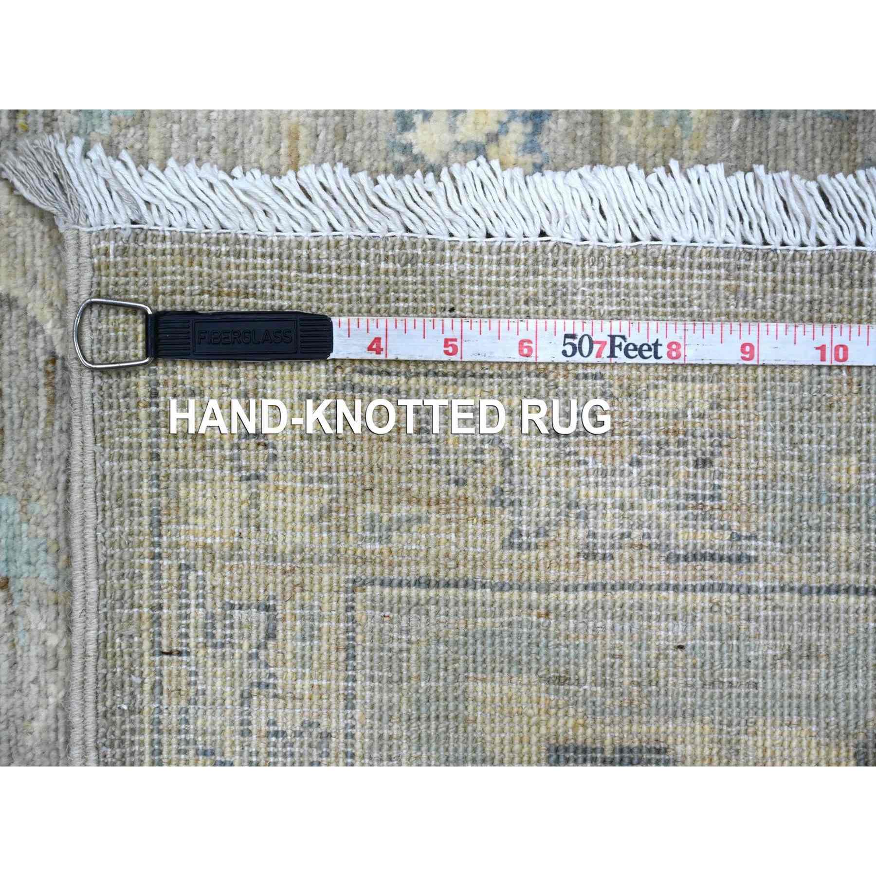 Tribal-Geometric-Hand-Knotted-Rug-114000