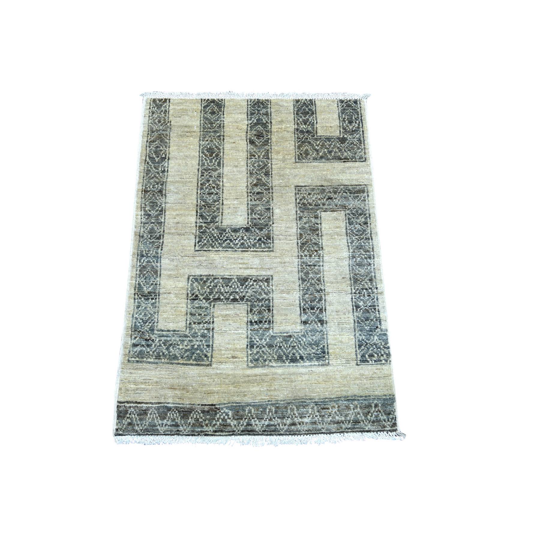 Tribal-Geometric-Hand-Knotted-Rug-114060