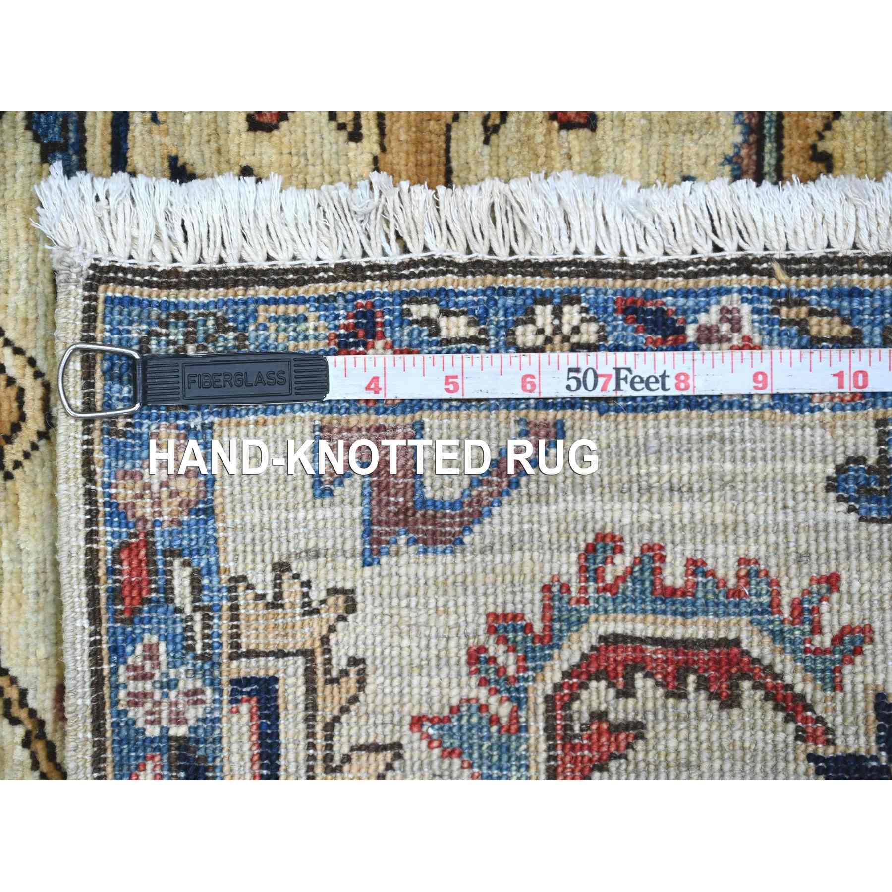 Tribal-Geometric-Hand-Knotted-Rug-114100