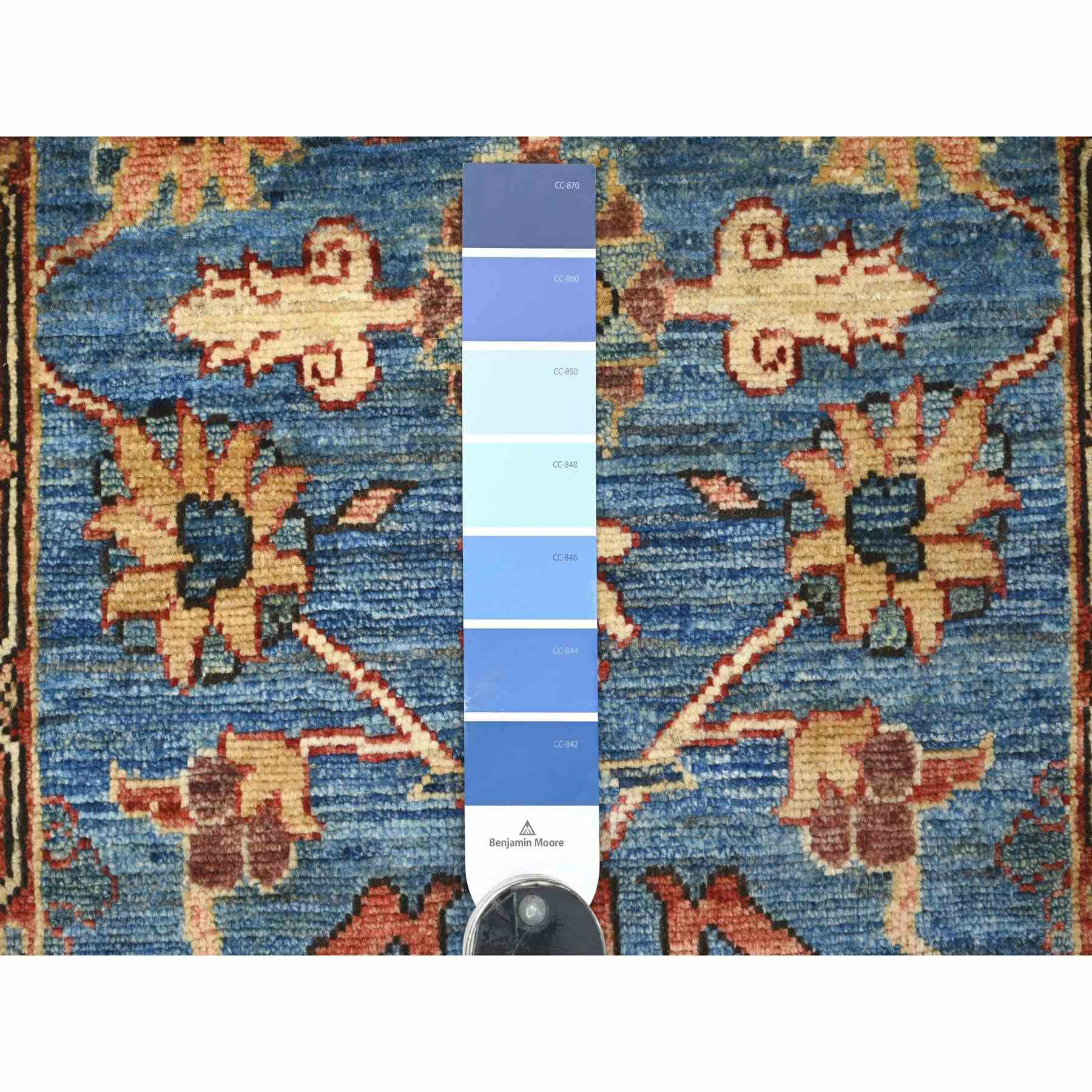 Tribal-Geometric-Hand-Knotted-Rug-114115