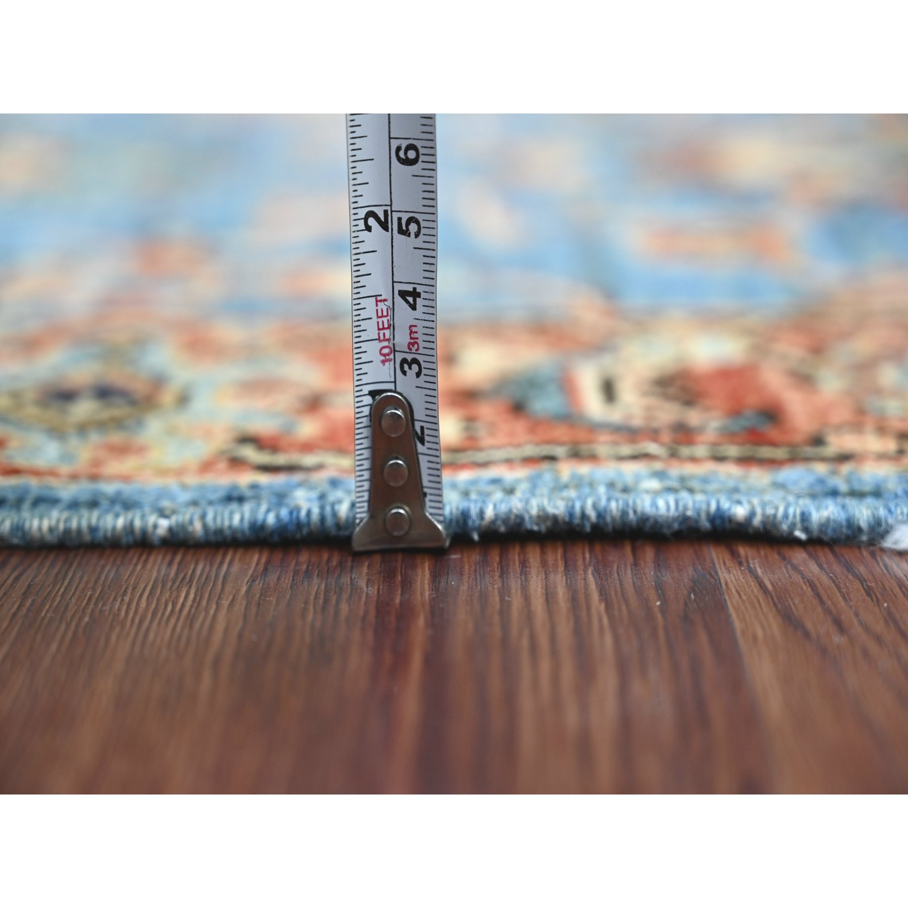 Tribal-Geometric-Hand-Knotted-Rug-114115