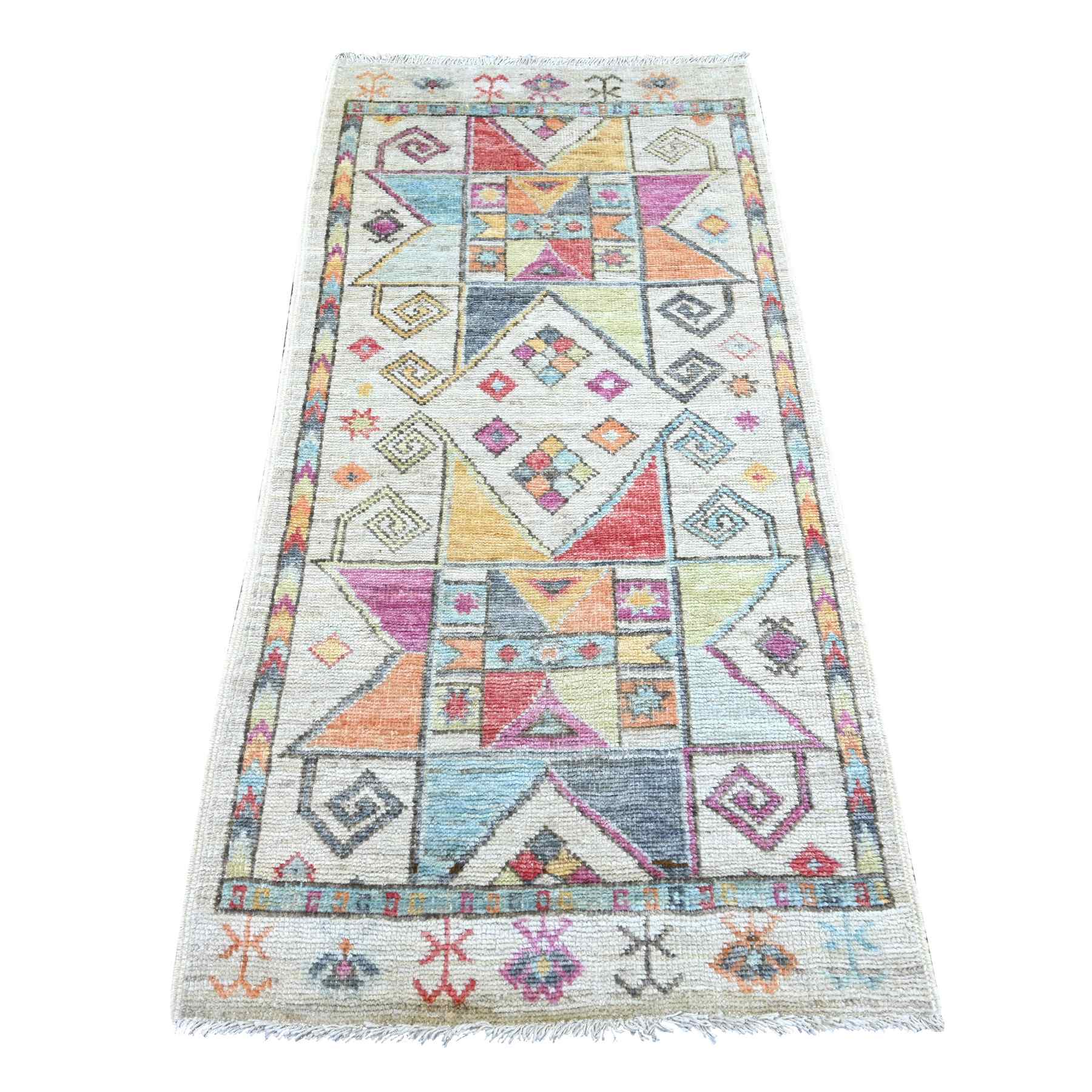 Tribal-Geometric-Hand-Knotted-Rug-114125