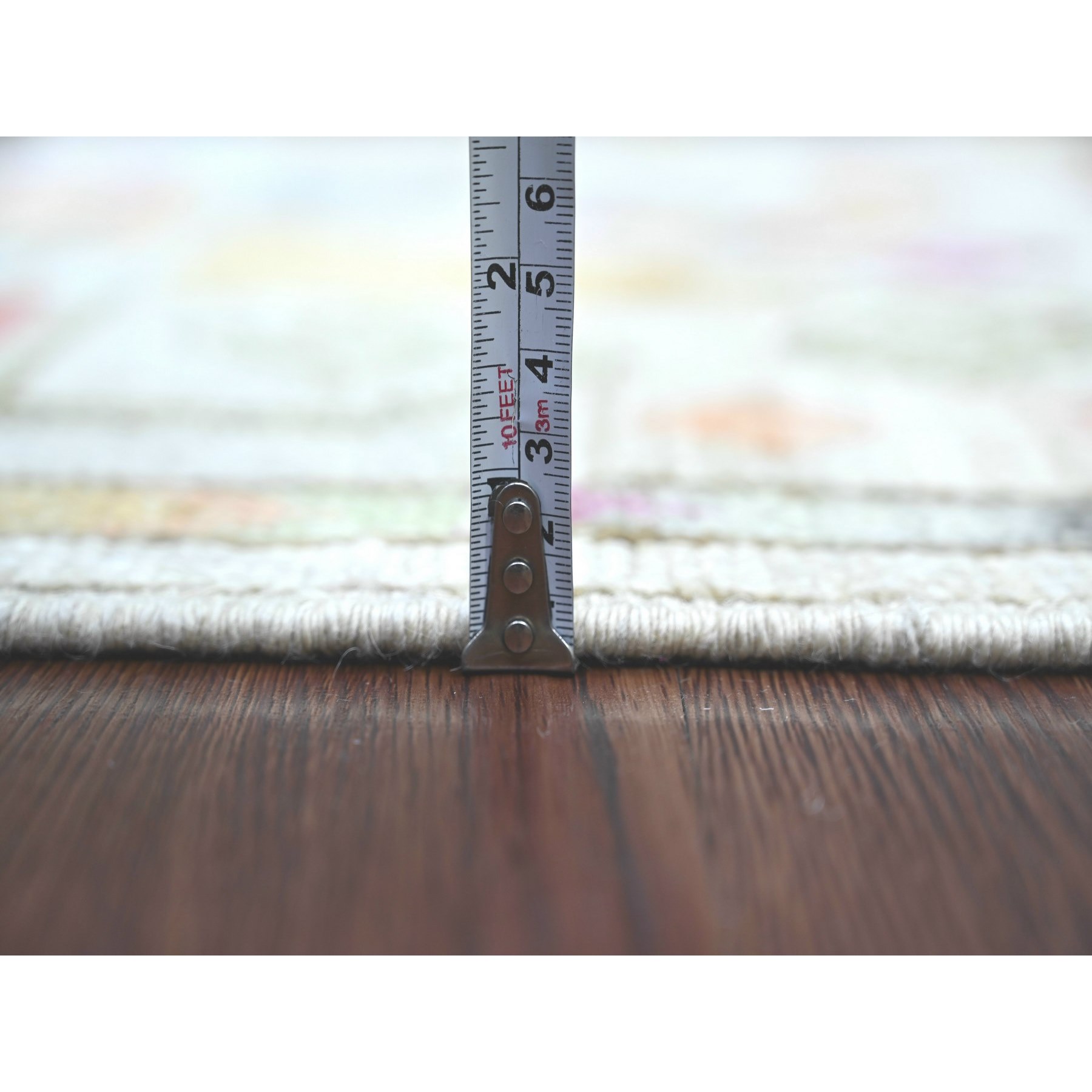 Tribal-Geometric-Hand-Knotted-Rug-114130