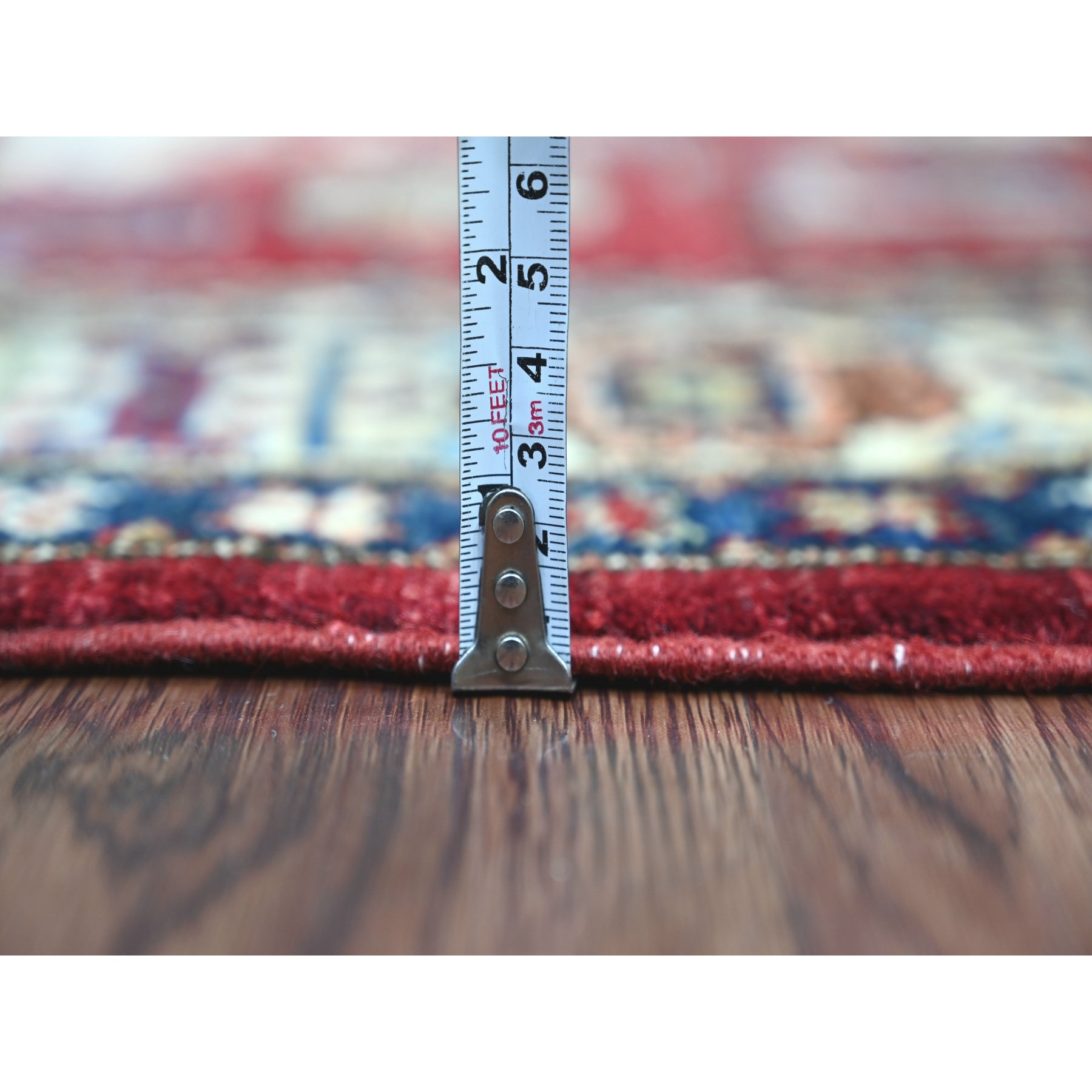 Tribal-Geometric-Hand-Knotted-Rug-114155