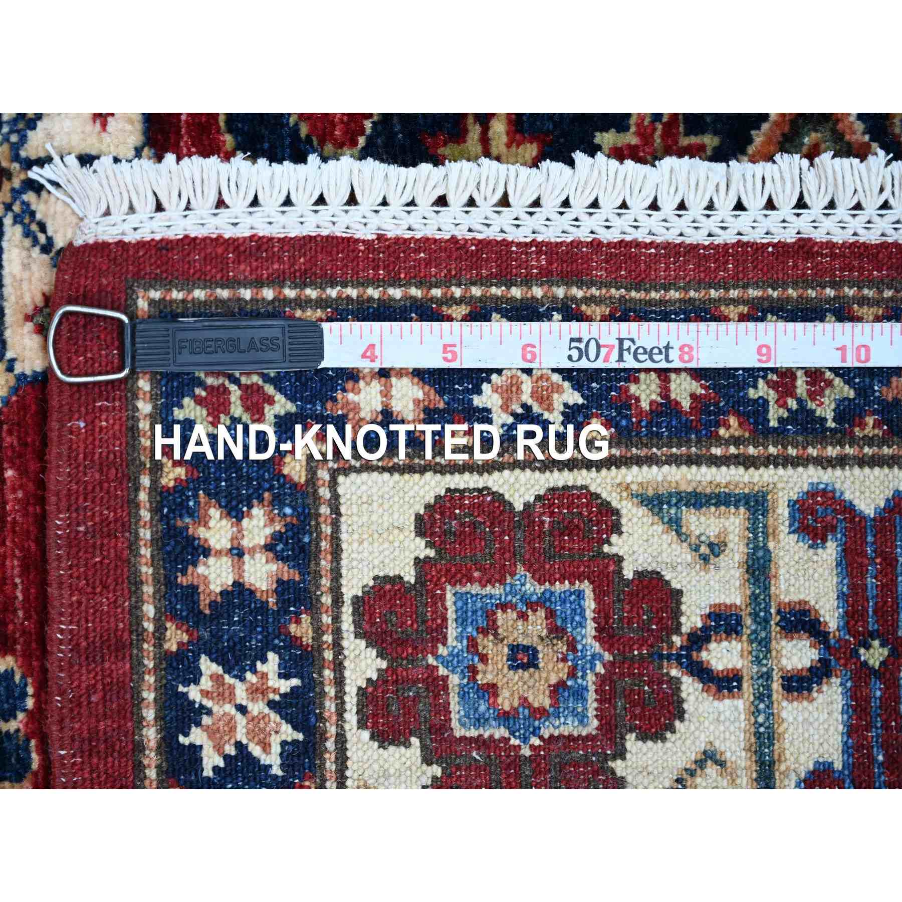 Tribal-Geometric-Hand-Knotted-Rug-114155