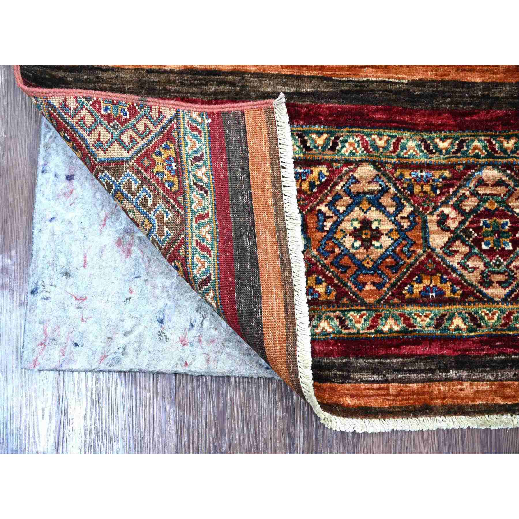 Tribal-Geometric-Hand-Knotted-Rug-114170