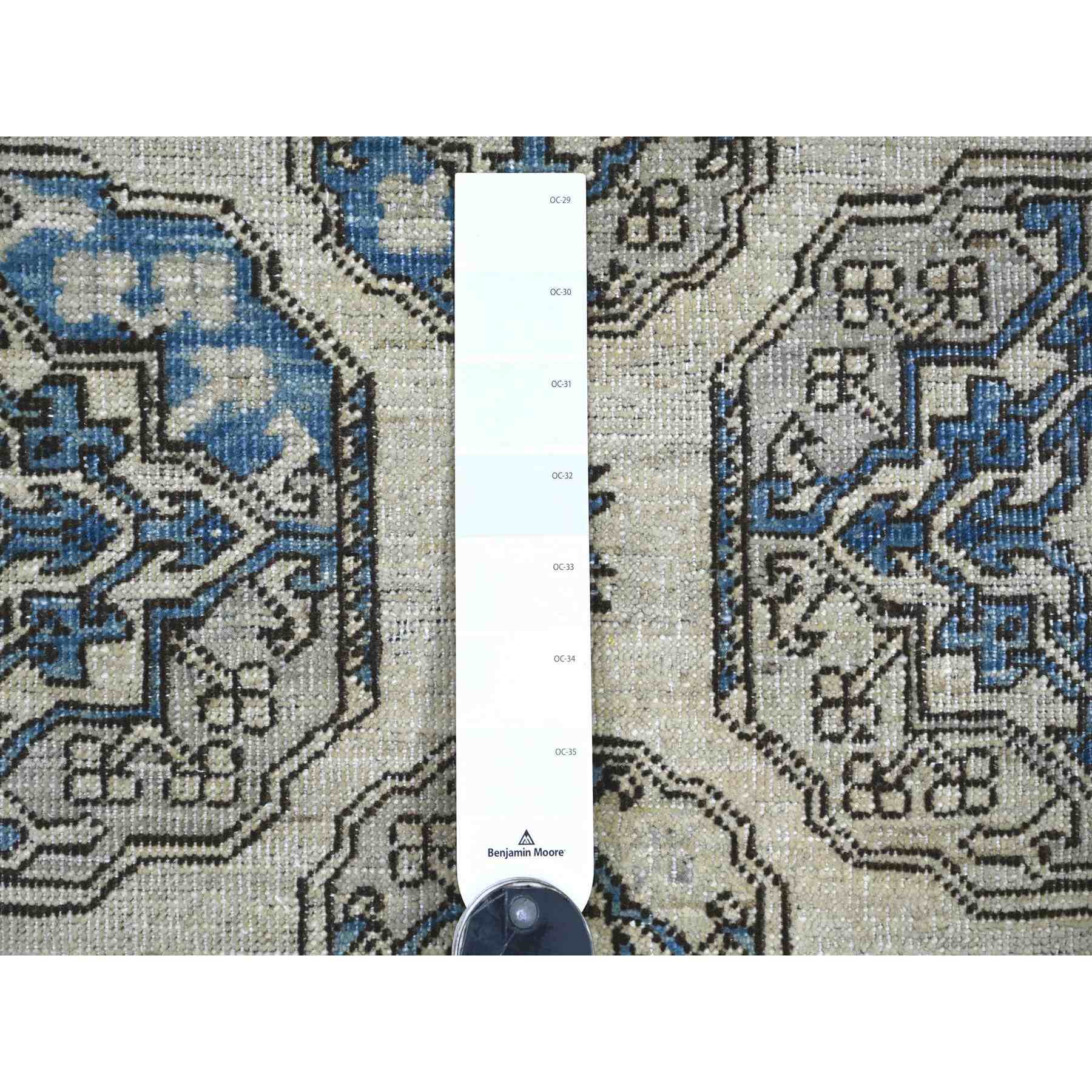 Tribal-Geometric-Hand-Knotted-Rug-114185