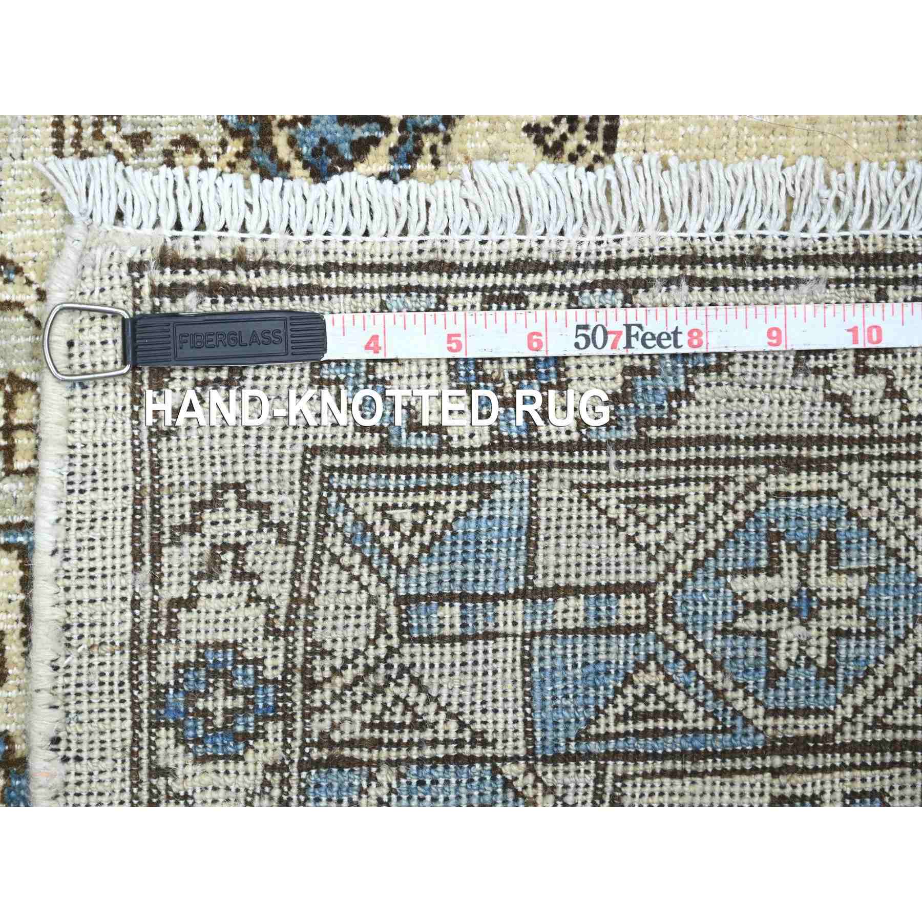 Tribal-Geometric-Hand-Knotted-Rug-114185