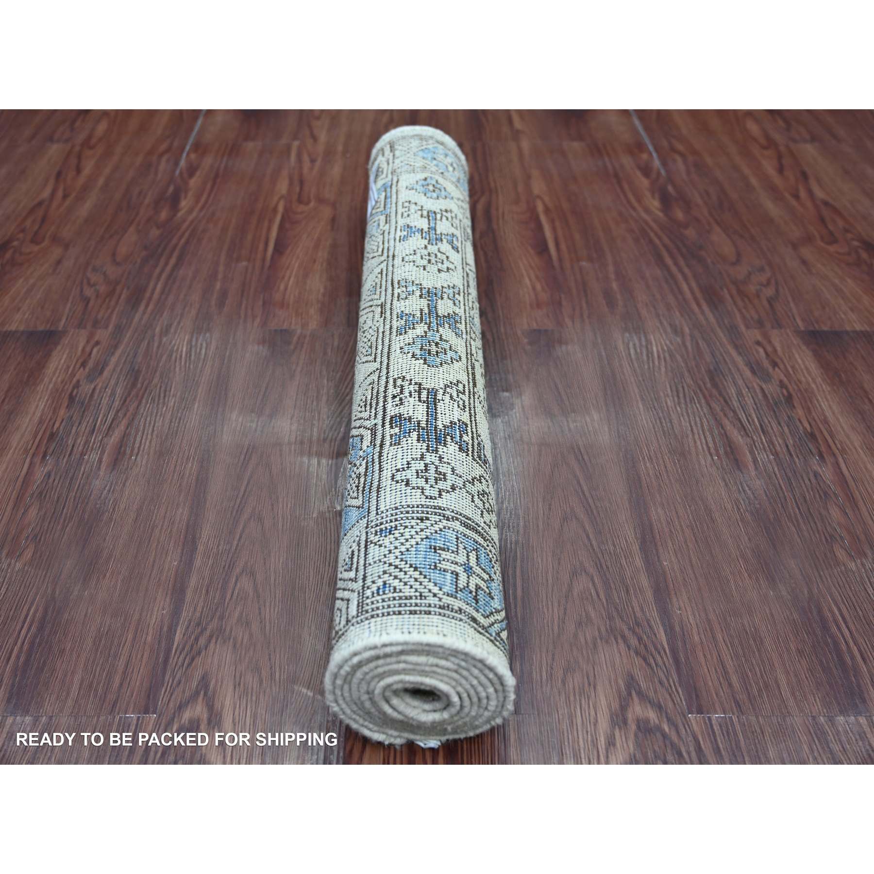 Tribal-Geometric-Hand-Knotted-Rug-114190