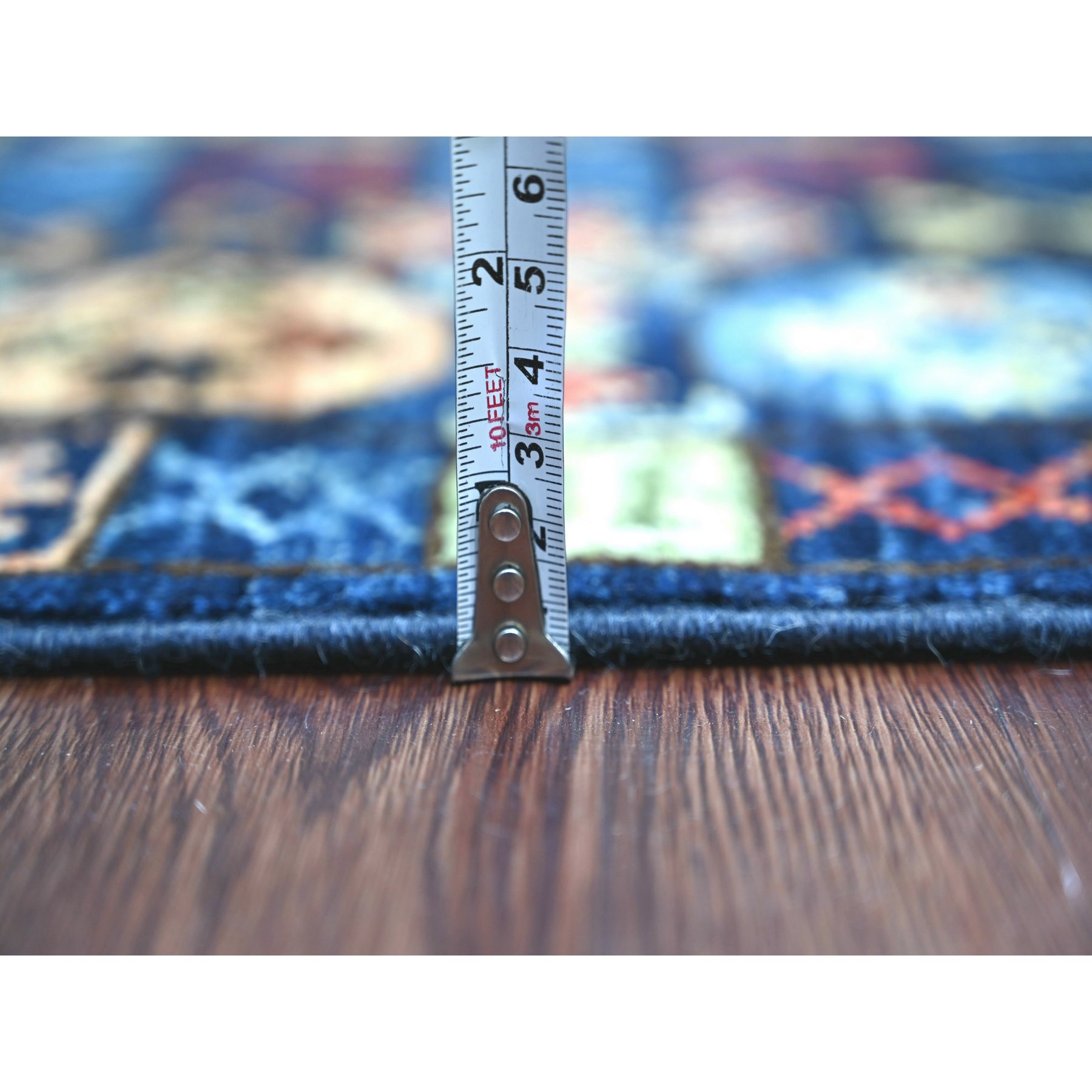 Tribal-Geometric-Hand-Knotted-Rug-114195
