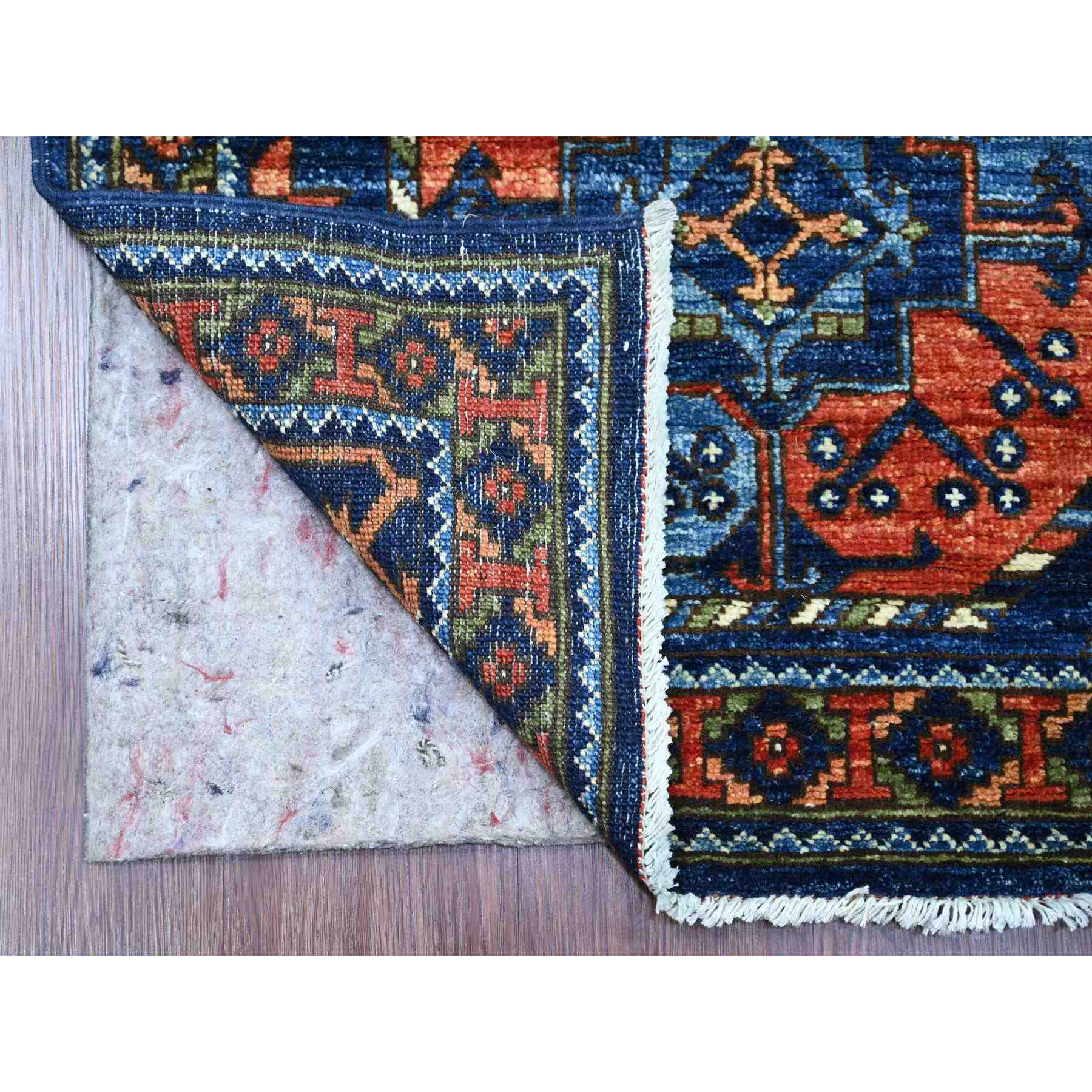 Tribal-Geometric-Hand-Knotted-Rug-114200