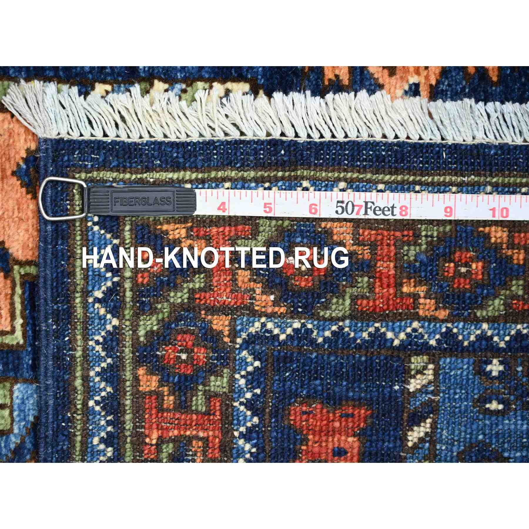 Tribal-Geometric-Hand-Knotted-Rug-114200