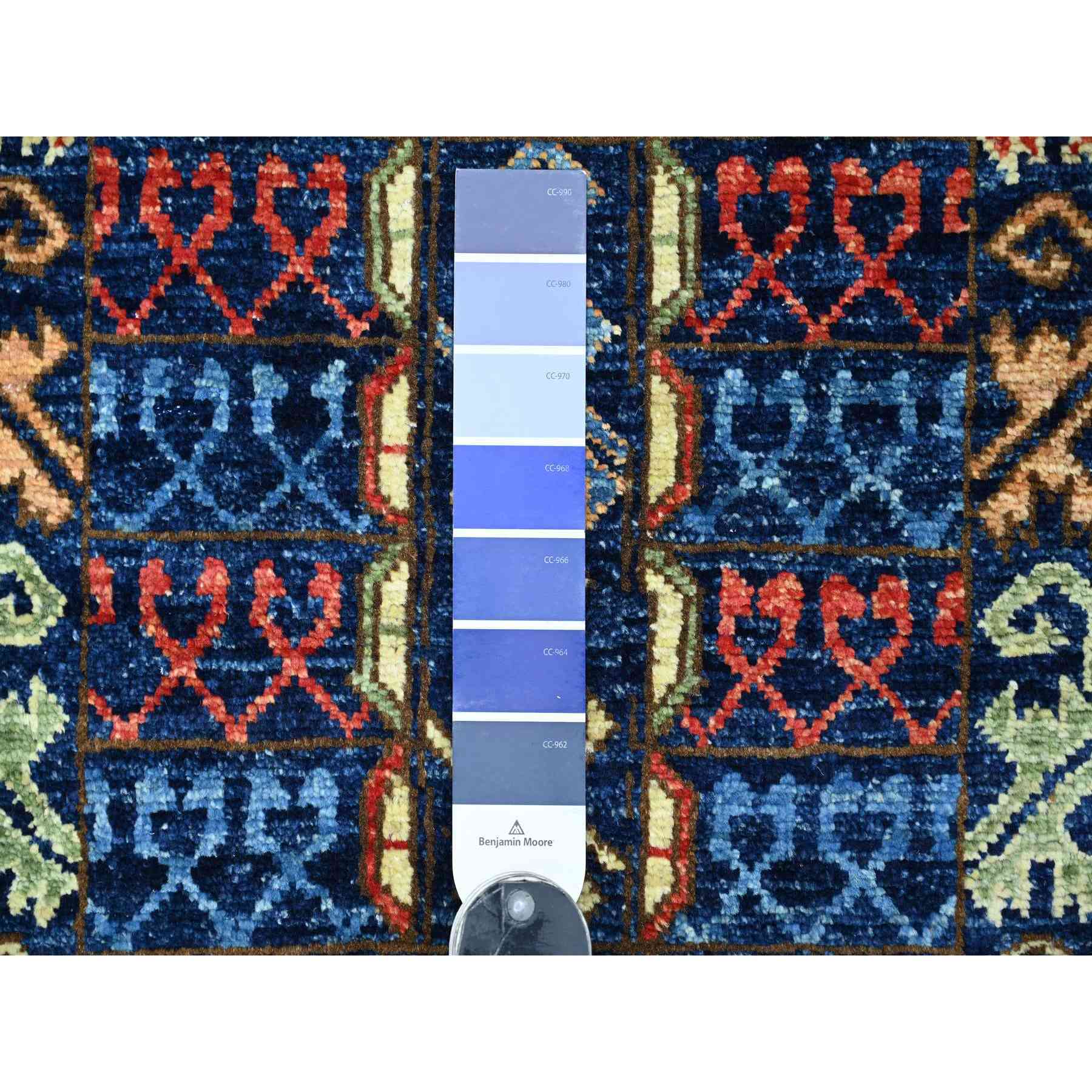 Tribal-Geometric-Hand-Knotted-Rug-114205