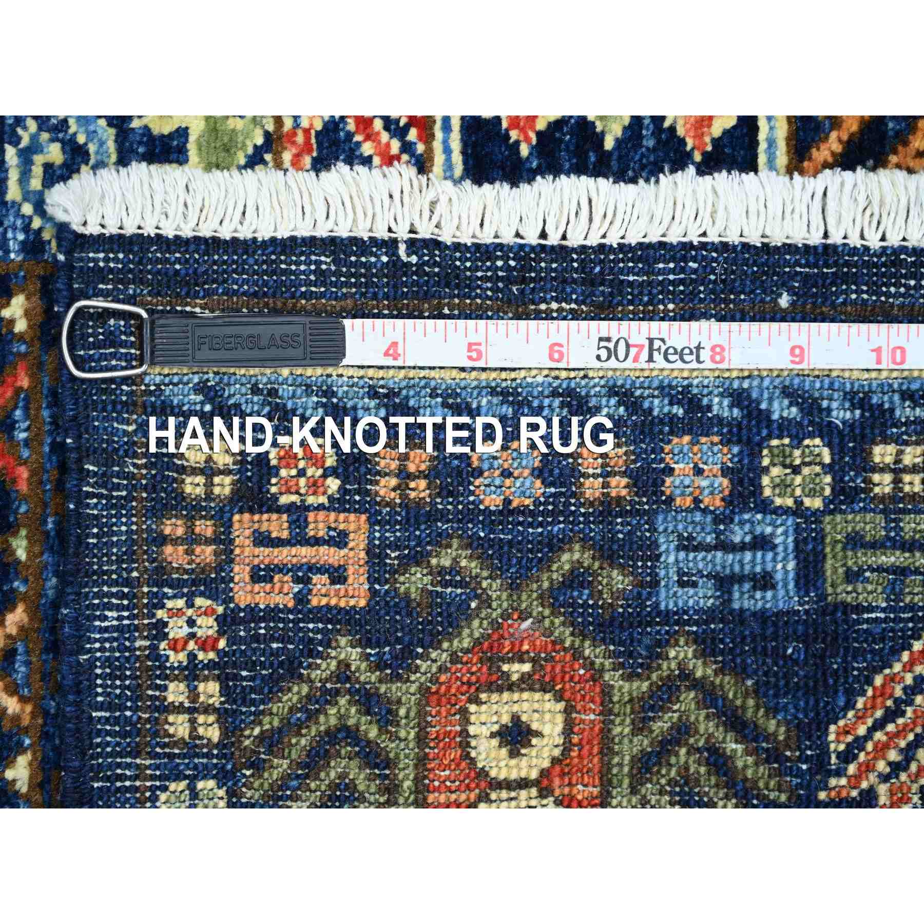Tribal-Geometric-Hand-Knotted-Rug-114205
