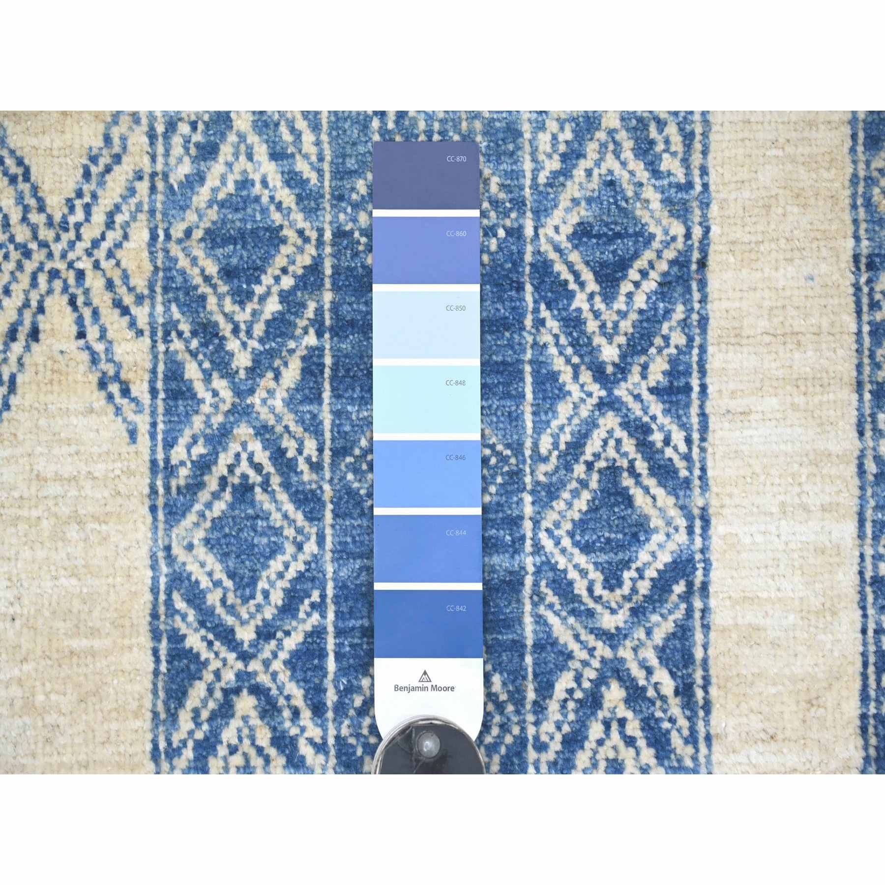 Tribal-Geometric-Hand-Knotted-Rug-114220